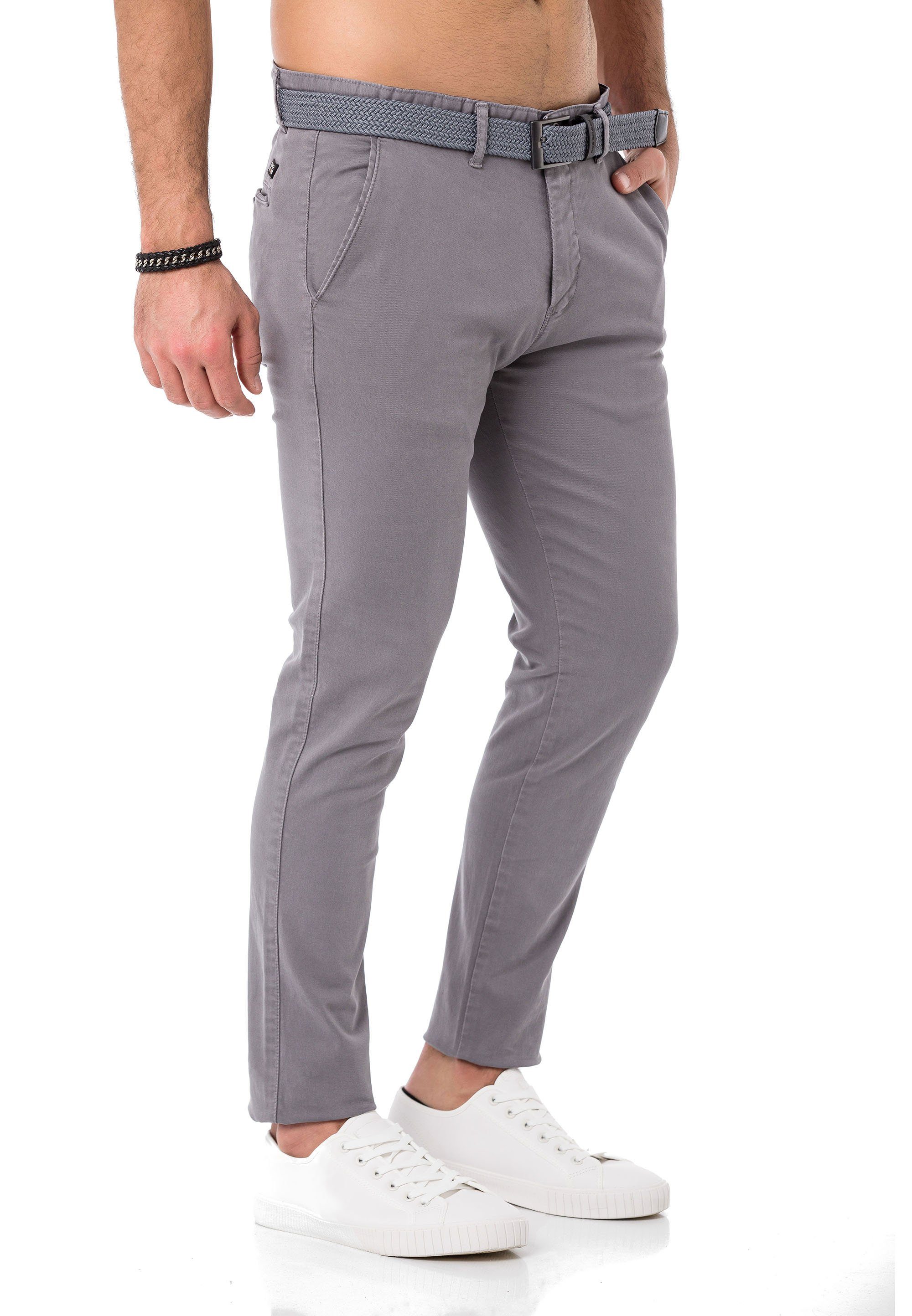 RedBridge Chinohose inklusive hochwertigem Stretch-Gürtel Casual günstig online kaufen