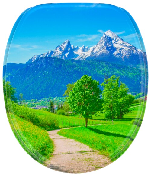 Sanilo WC-Sitz »Alpen«, mit Absenkautomatik günstig online kaufen