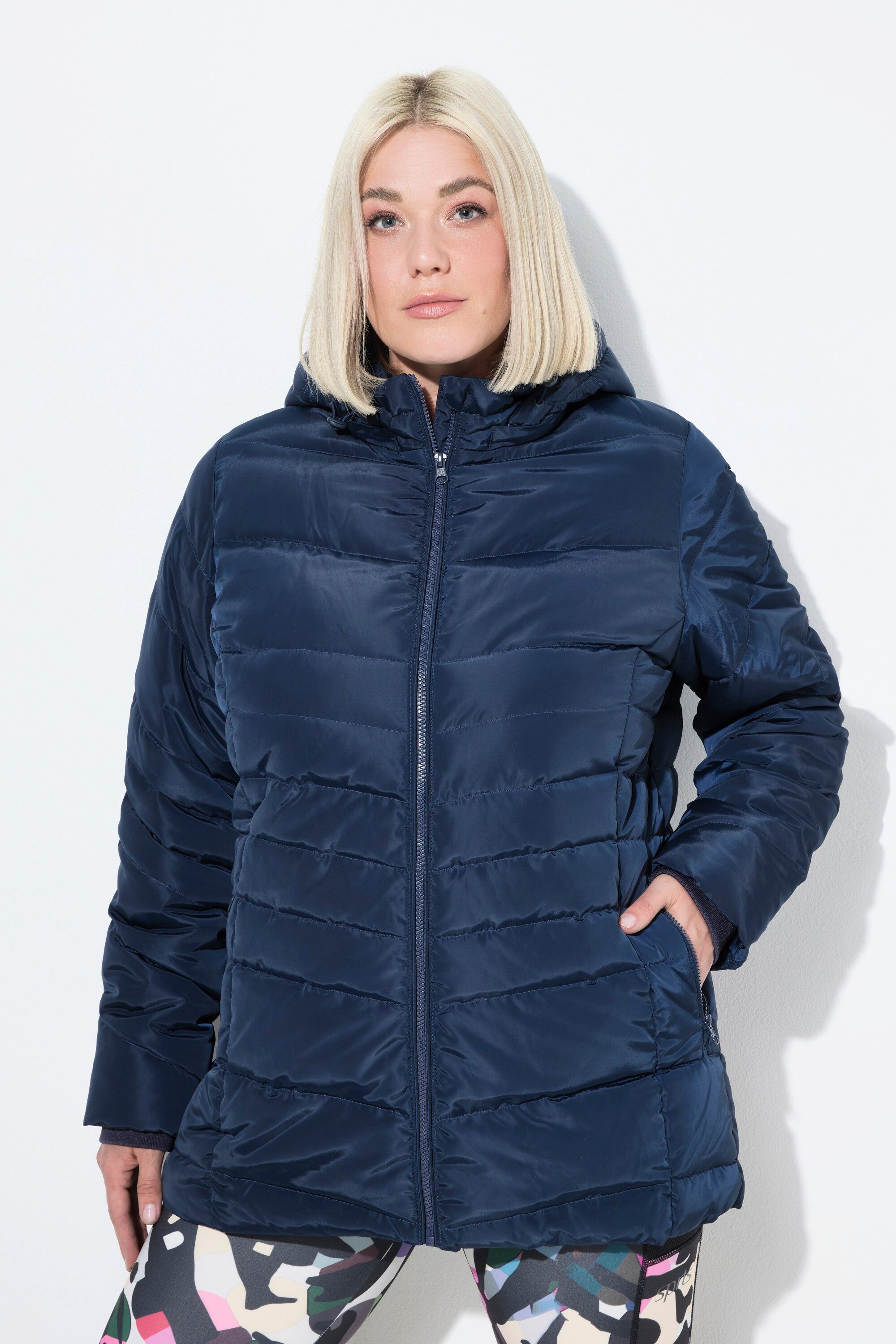 Ulla Popken Steppjacke HYPRAR Steppjacke Kapuze günstig online kaufen