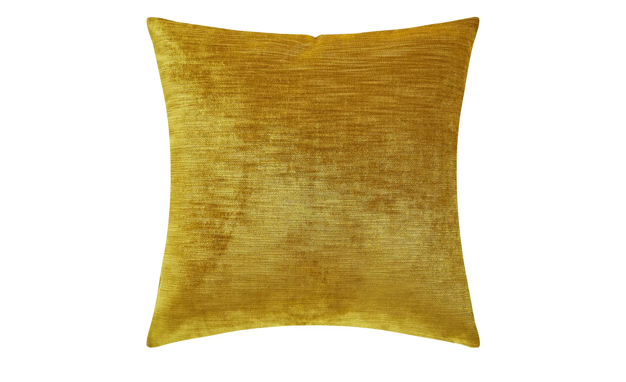 HOME STORY Kissen  Palmas - gold - 100% Polyesterfüllung - 43 cm - Sconto günstig online kaufen