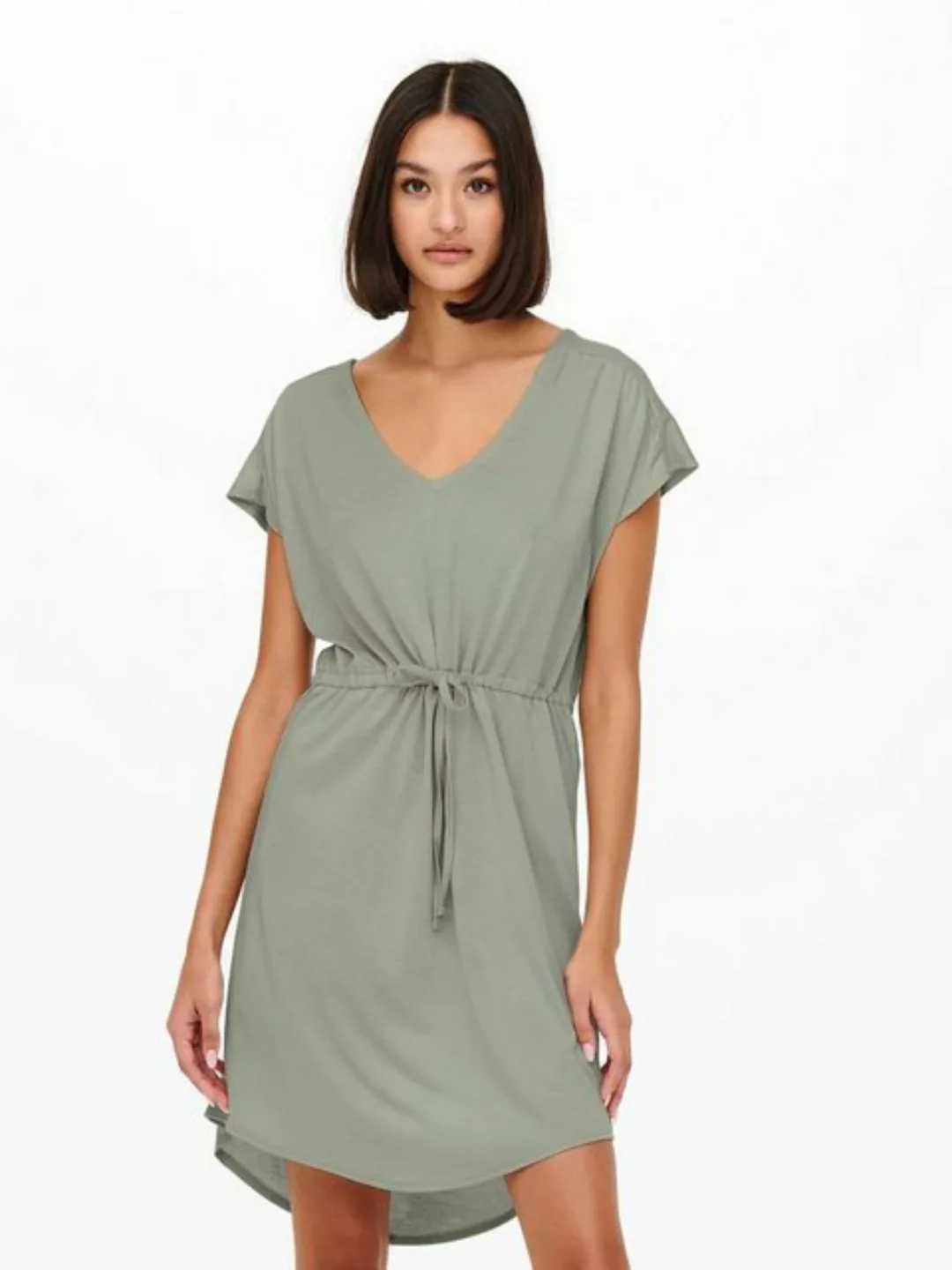 JACQUELINE de YONG Shirtkleid Kleid mit Kordelzug JDYDALILA (kurz) 4926 in günstig online kaufen