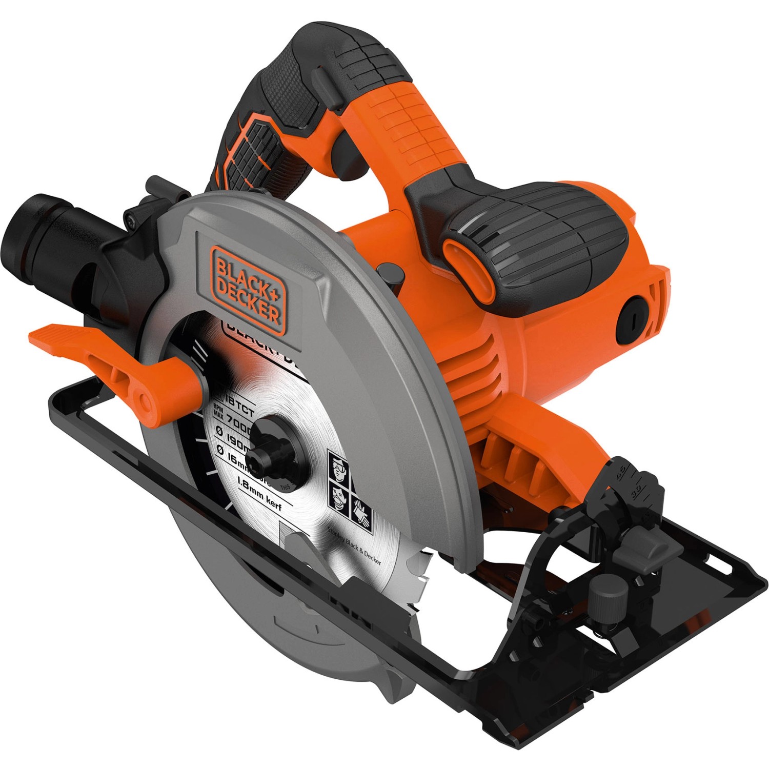 Black+Decker Handkreissäge CS1550 inkl. Sägeblatt 1.500 W günstig online kaufen