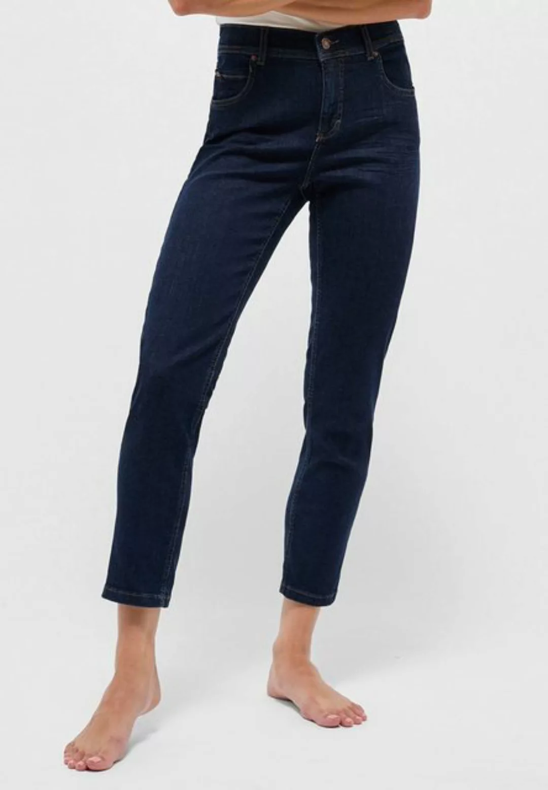 ANGELS 7/8-Jeans Jeans Ornella mit Power Stretch Denim mit Label-Applikatio günstig online kaufen