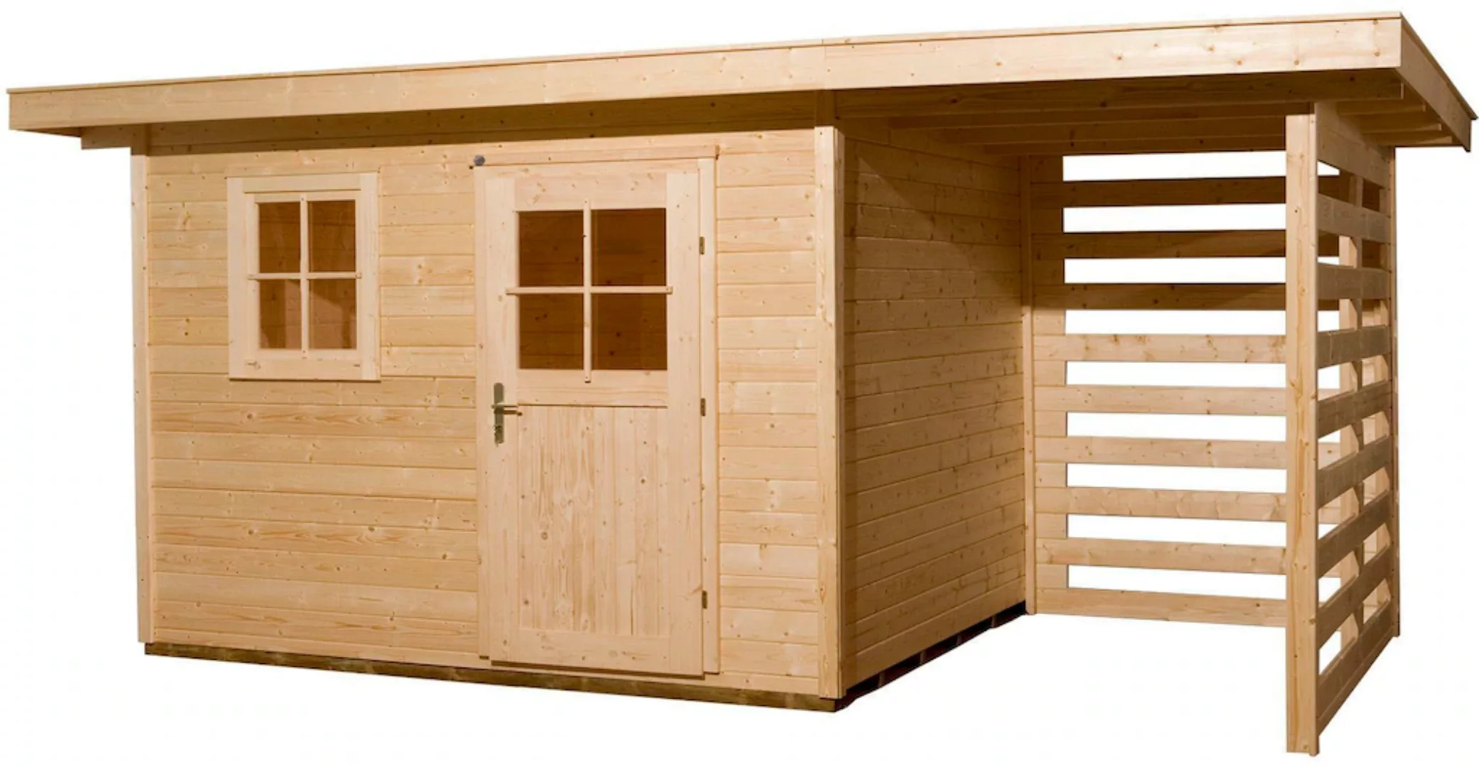 weka Gartenhaus "170 A Gr.1, 28 mm, natur Holzlagerplatz 150 cm" günstig online kaufen