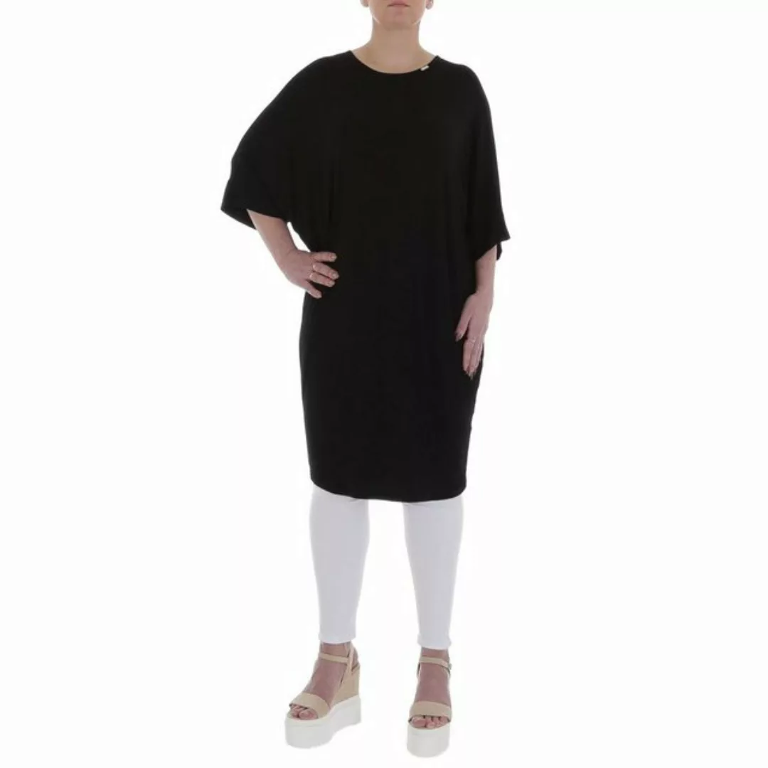 Ital-Design Tunikashirt Damen Freizeit (85915835) Top & Shirt in Schwarz günstig online kaufen