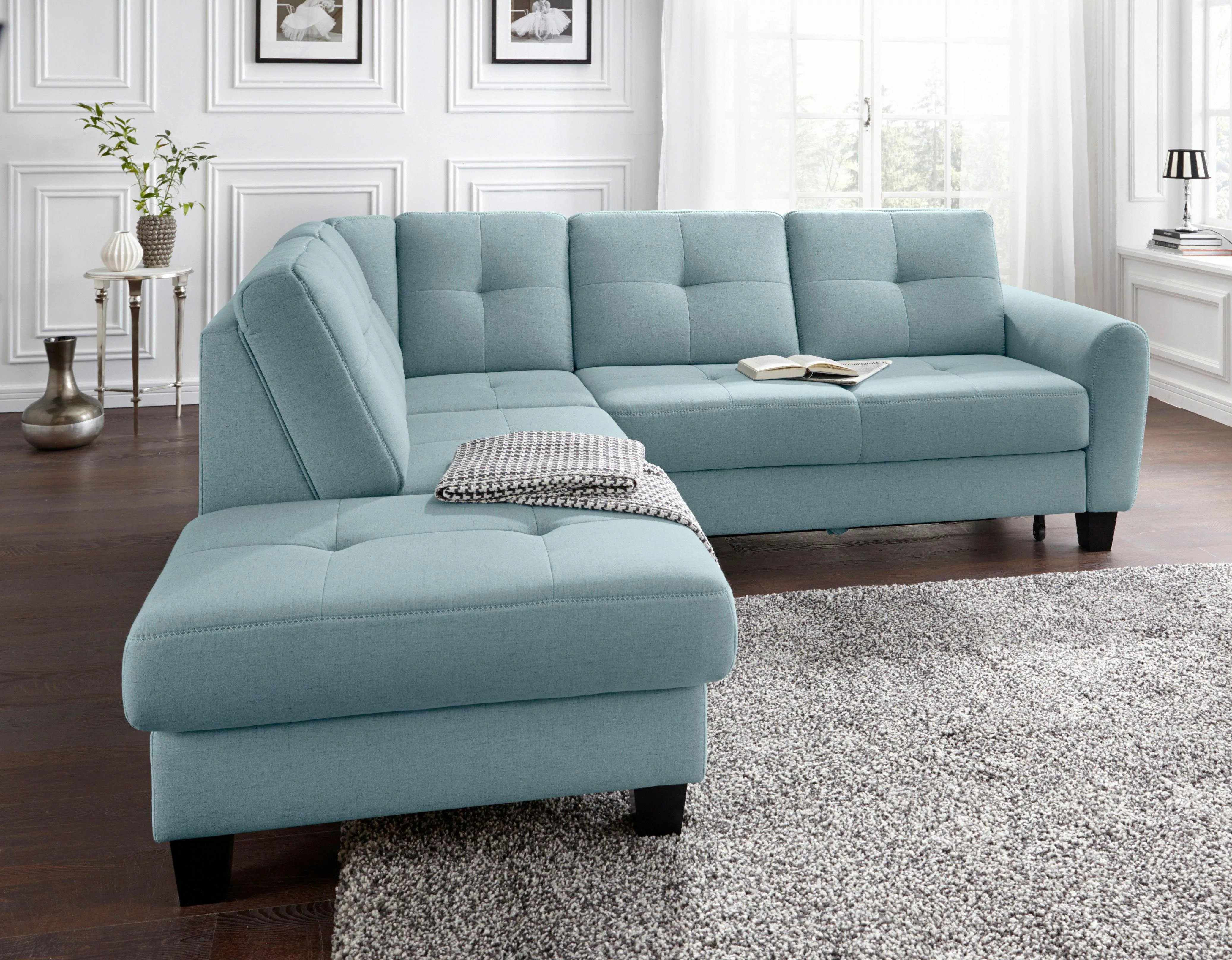 sit&more Ecksofa Varese L-Form, mit Federkern, günstig online kaufen