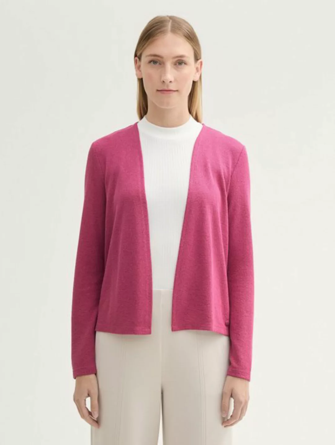 TOM TAILOR Langarmshirt Basic Cardigan günstig online kaufen