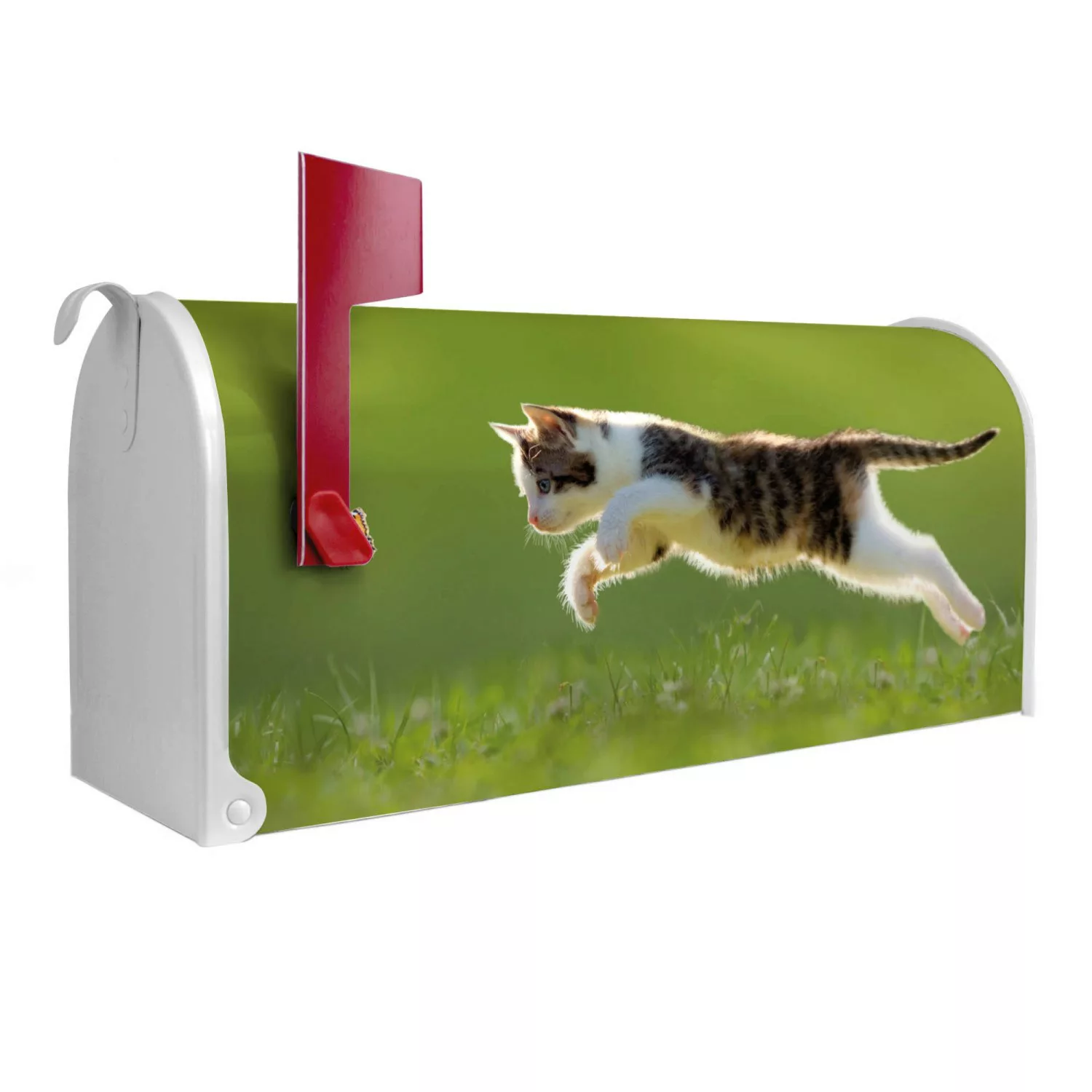 Banjado Amerikanischer Briefkasten Weiß 48x22x16cm US Mailbox Letterbox Pos günstig online kaufen