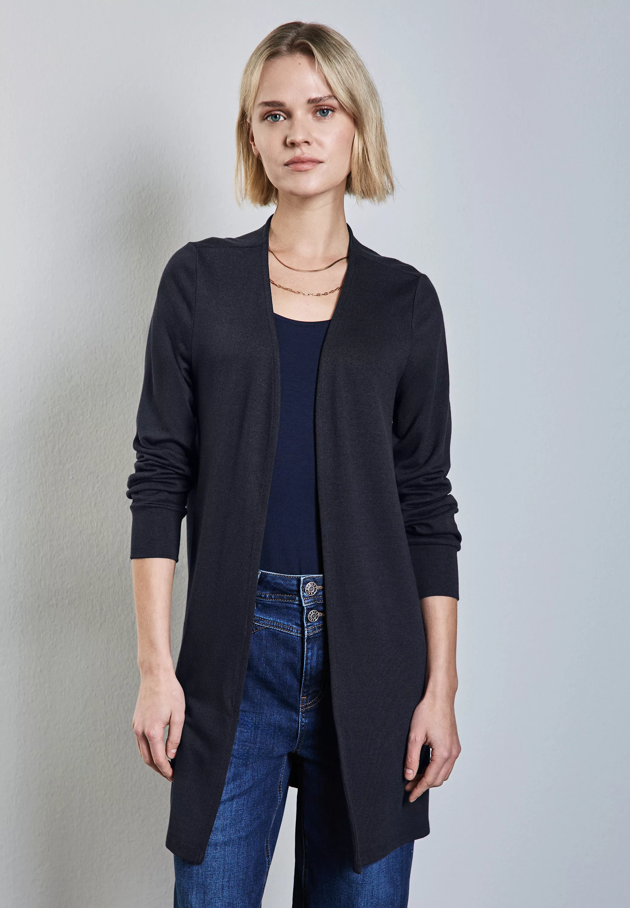 STREET ONE Cardigan, verschlusslos günstig online kaufen