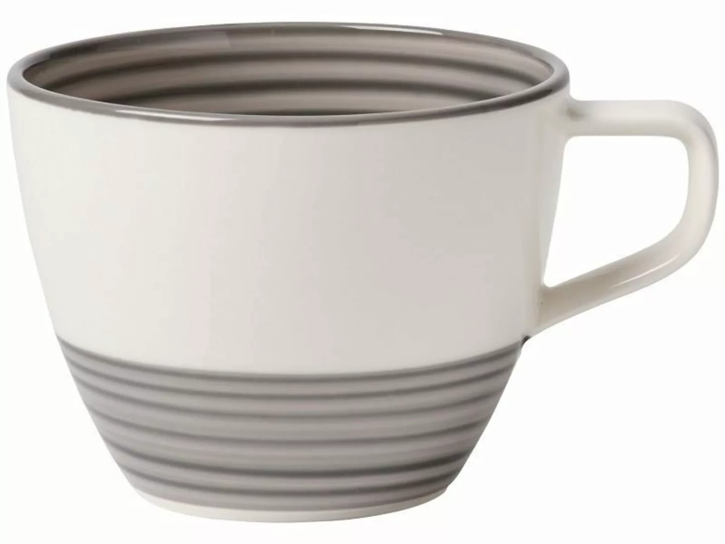 Villeroy & Boch Manufacture Manufacture gris Kaffeeobertasse 0,25 l (grau) günstig online kaufen