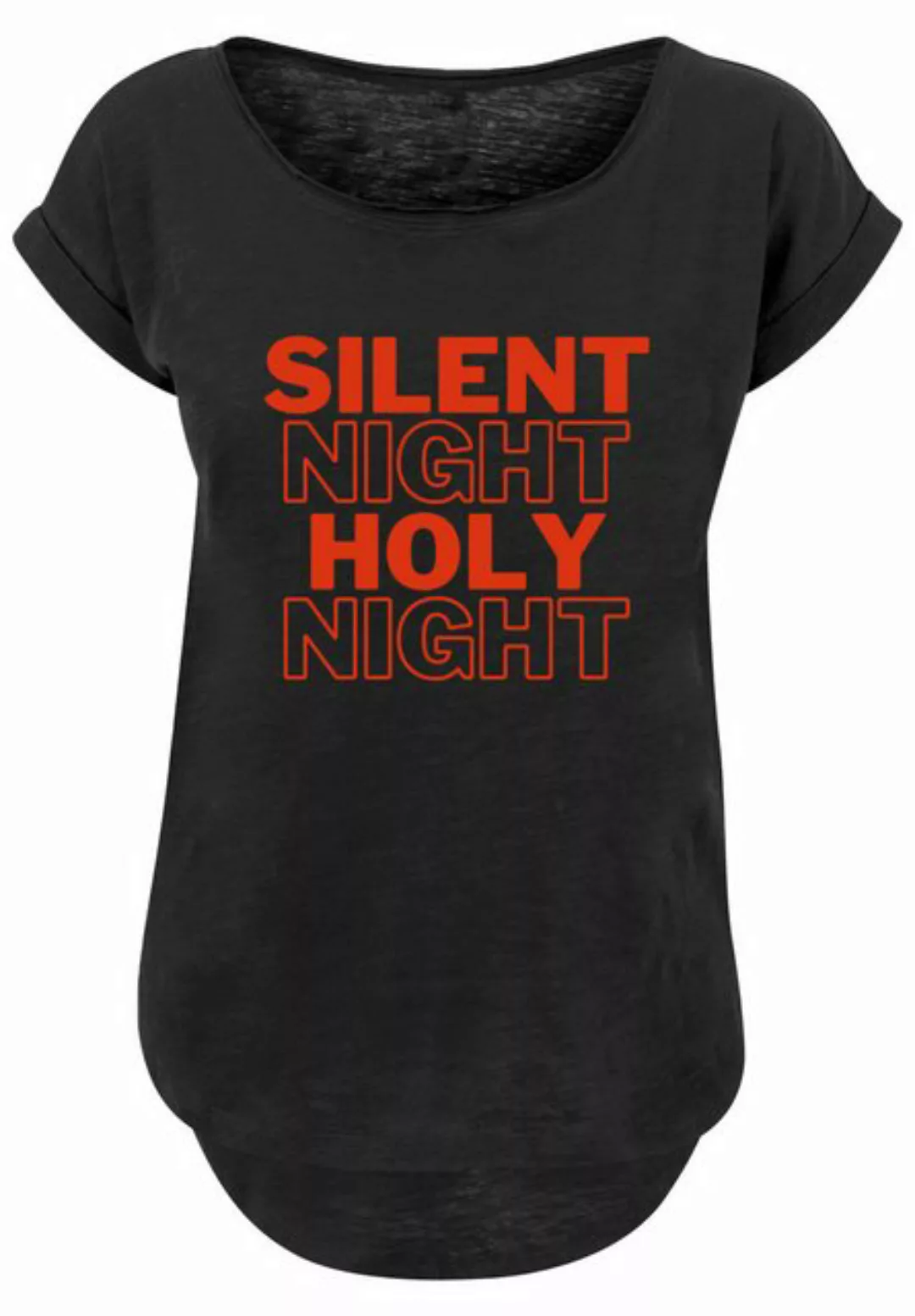 F4NT4STIC T-Shirt Silent Night Holy Night Weihnachten Print günstig online kaufen