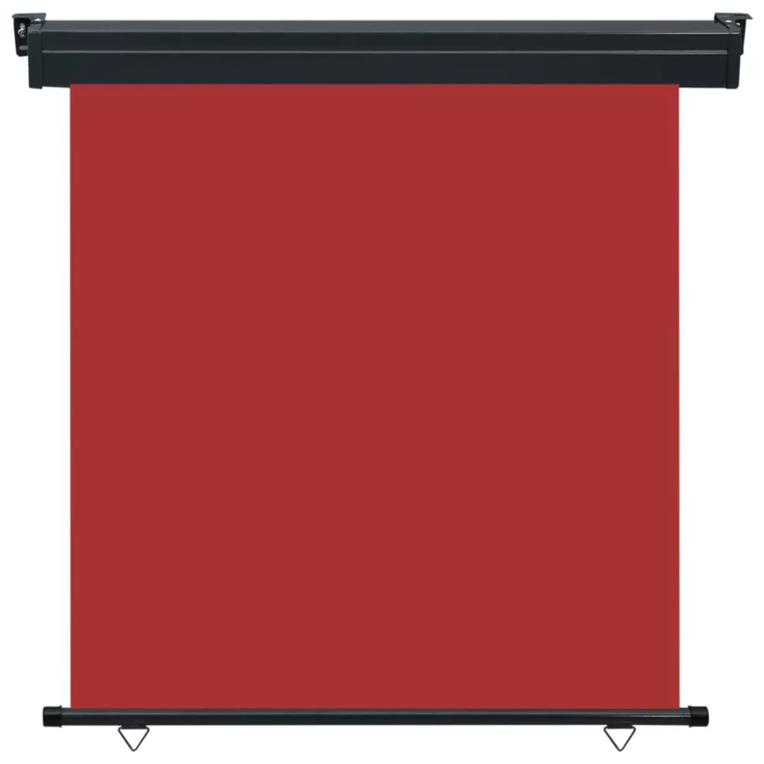 Vidaxl Balkon-seitenmarkise 170x250 Cm Rot günstig online kaufen