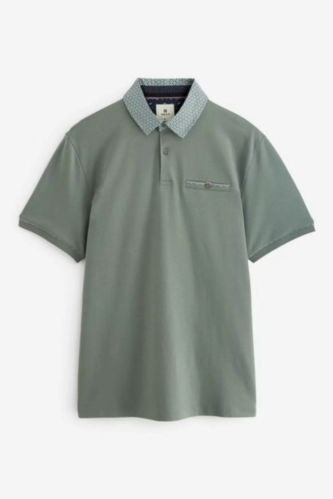 Next Poloshirt Polohemd mit elegantem Kragen (1-tlg) günstig online kaufen