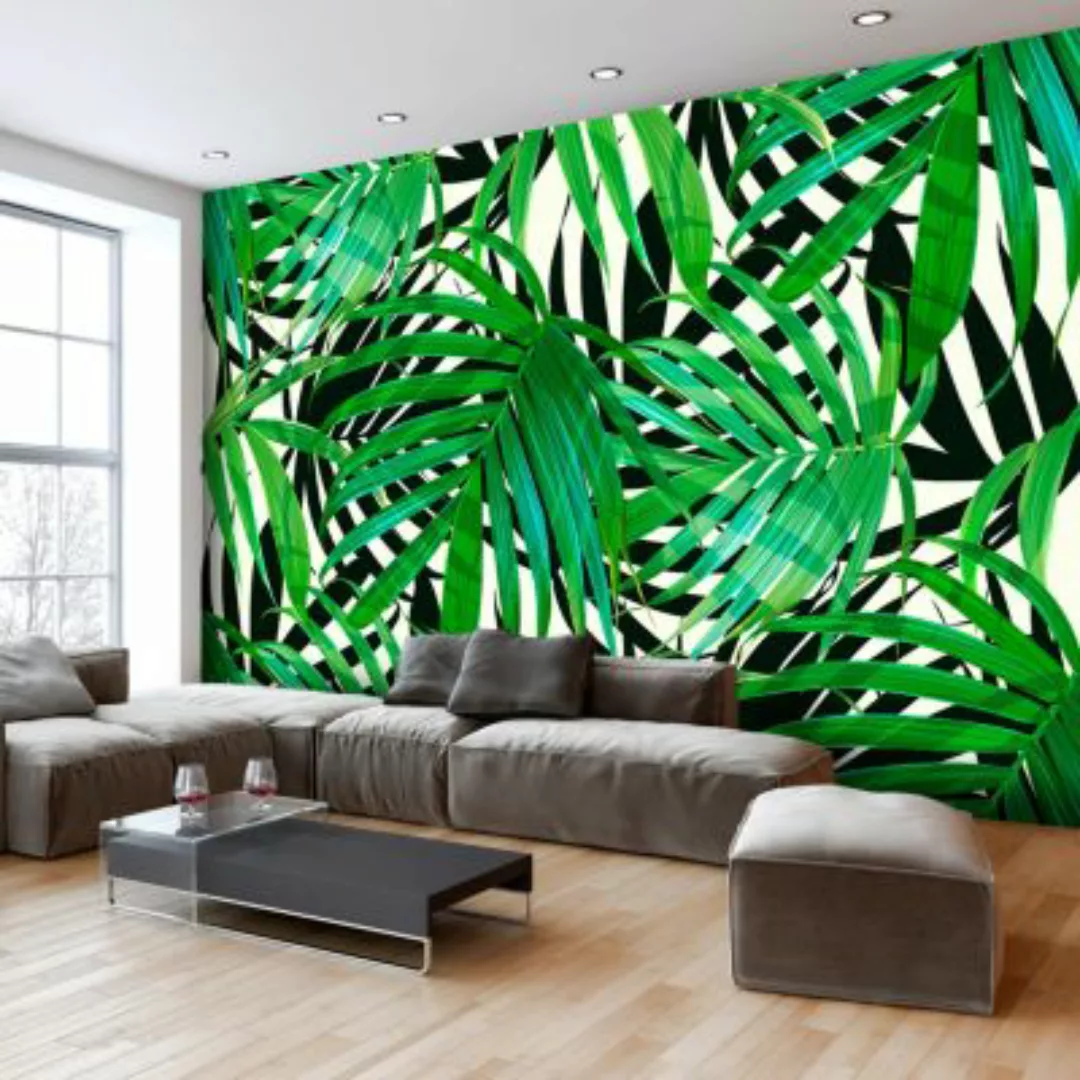 artgeist Fototapete Tropical Leaves mehrfarbig Gr. 200 x 140 günstig online kaufen