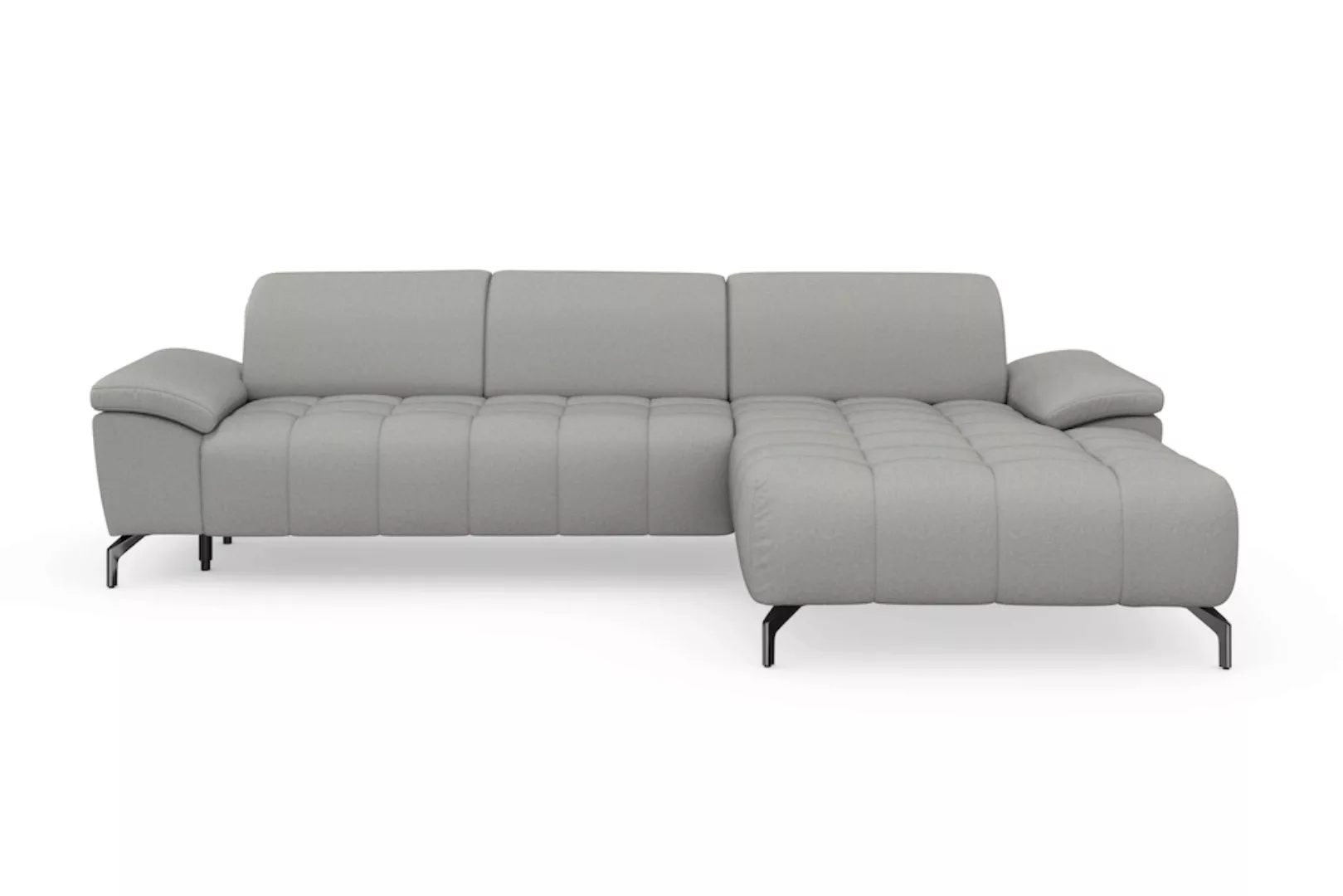 sit&more Ecksofa »Cool L-Form«, wahlweise mit Kopfteilverstellung und Vorzi günstig online kaufen