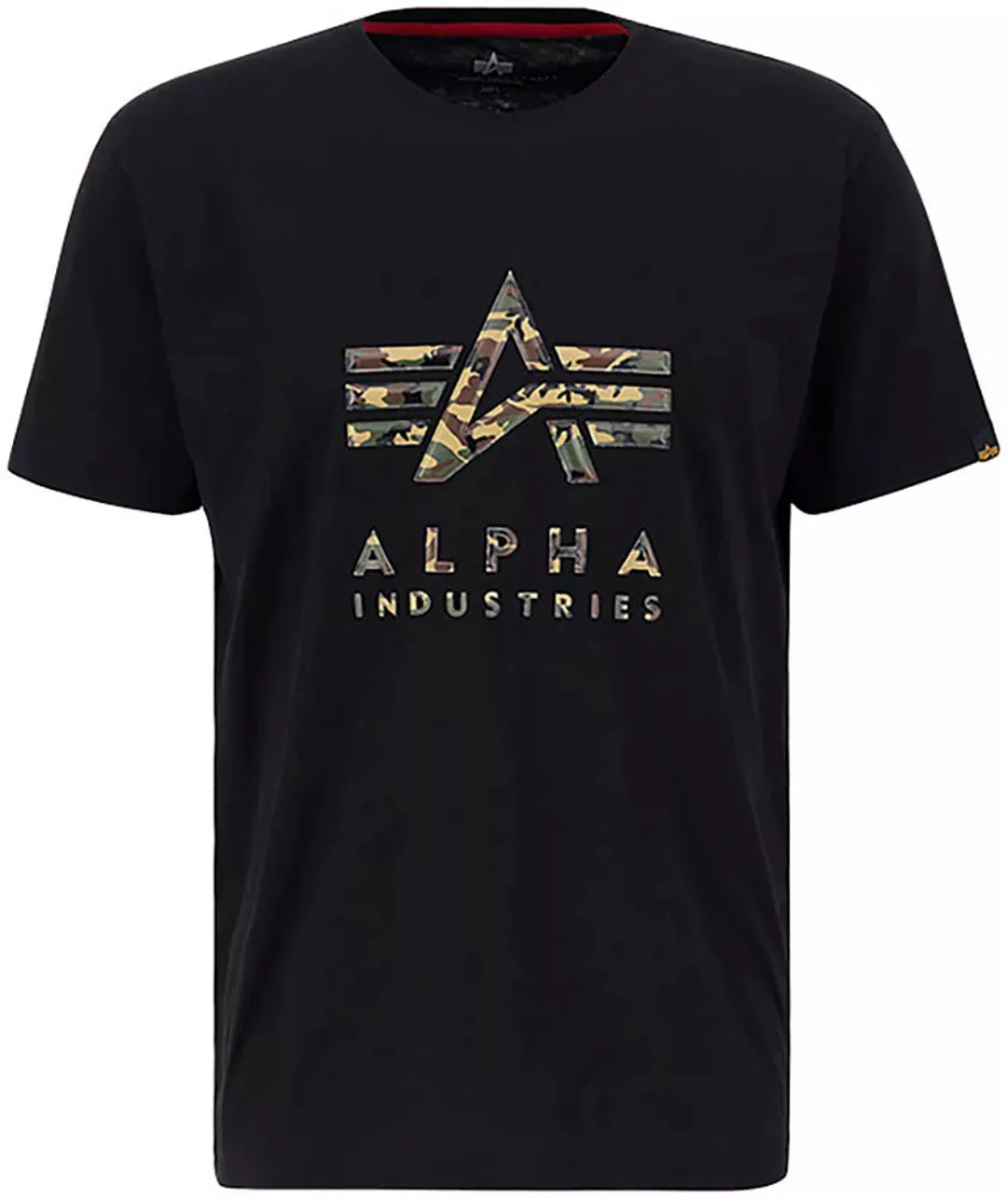 Alpha Industries T-Shirt "Alpha Industries Men - T-Shirts Camo Puff Print T günstig online kaufen