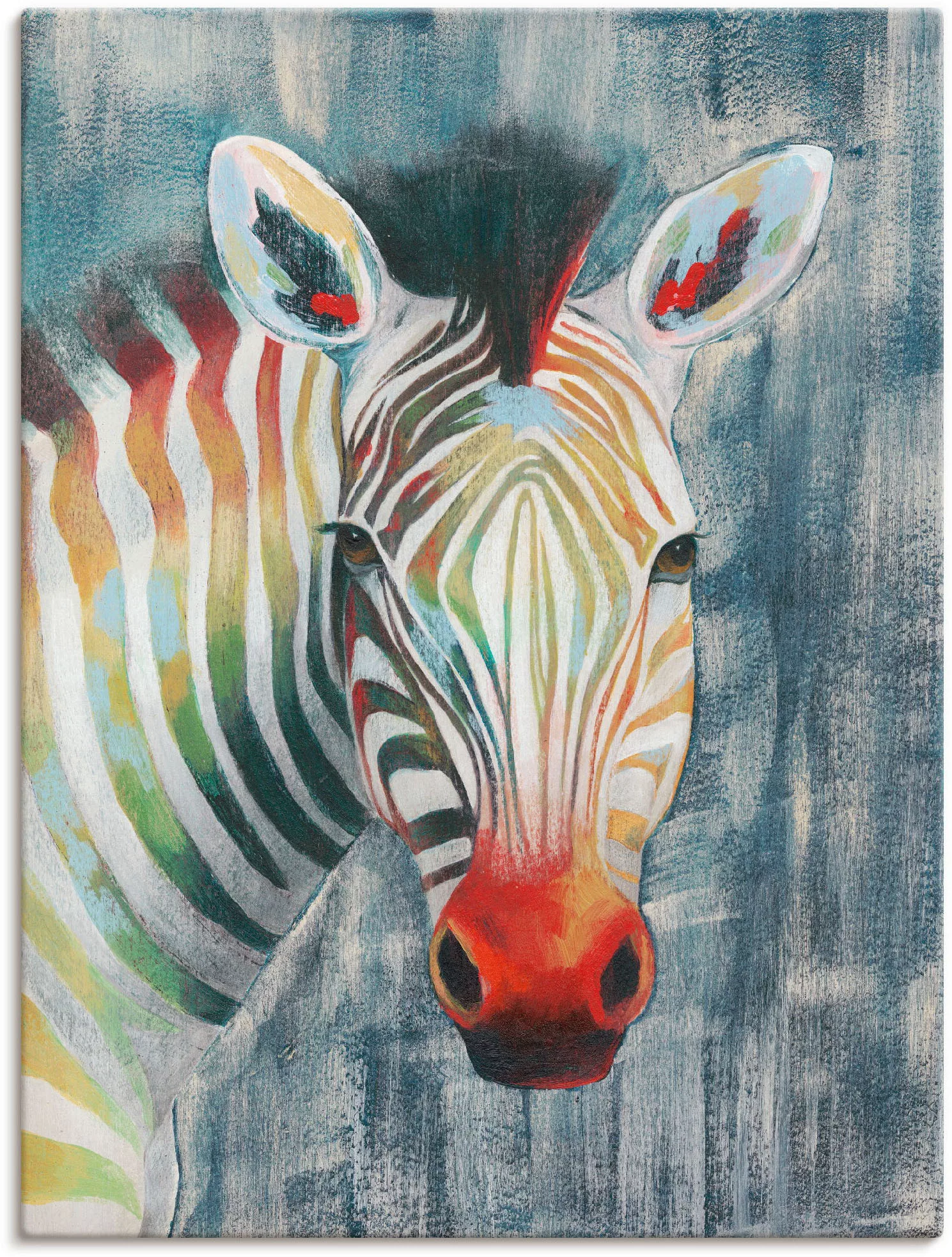 Artland Wandbild »Prisma Zebra I«, Wildtiere, (1 St.), als Alubild, Outdoor günstig online kaufen