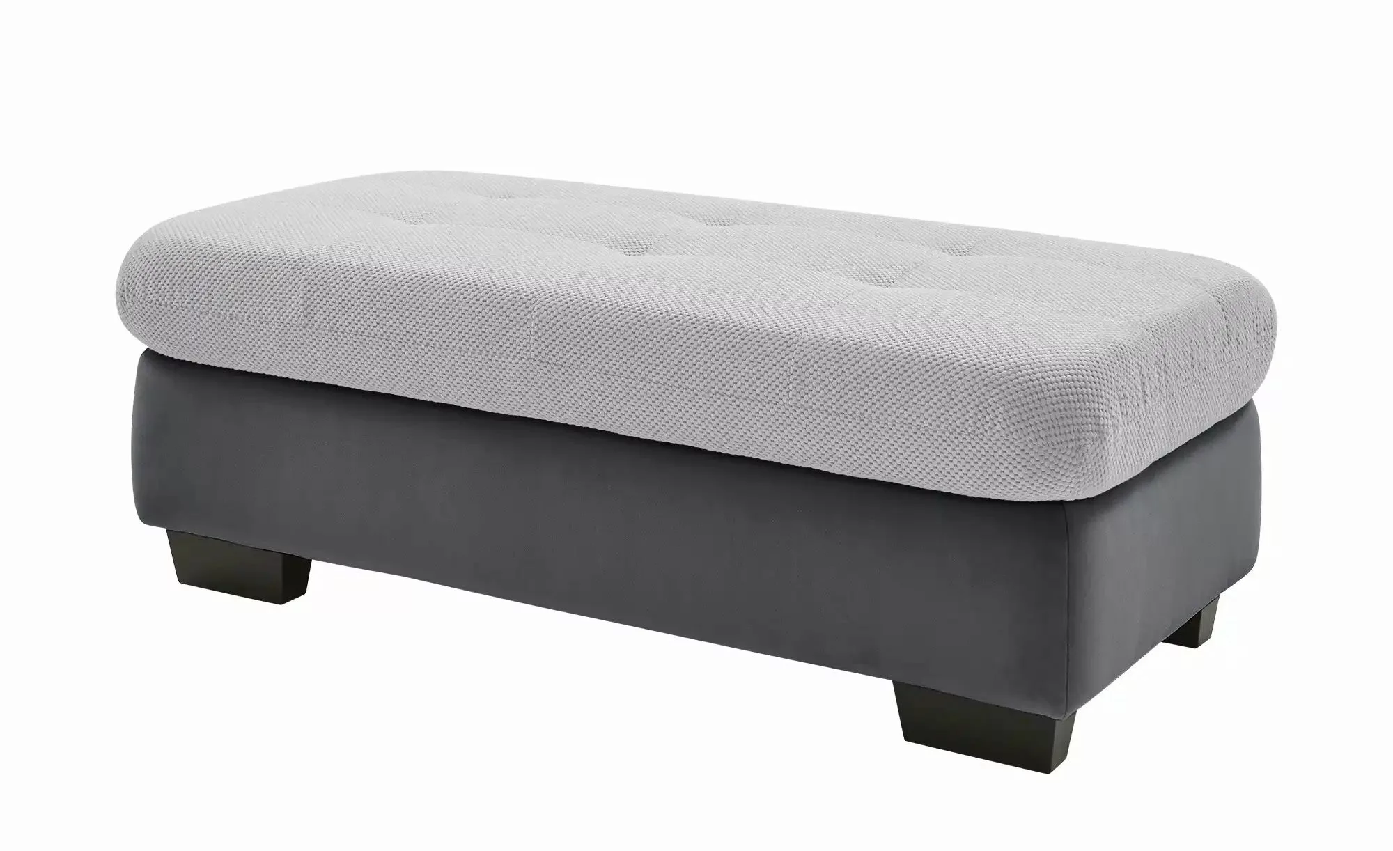 Lounge Collection Sofahocker  Davinci ¦ grau ¦ Maße (cm): B: 135 H: 47 T: 6 günstig online kaufen