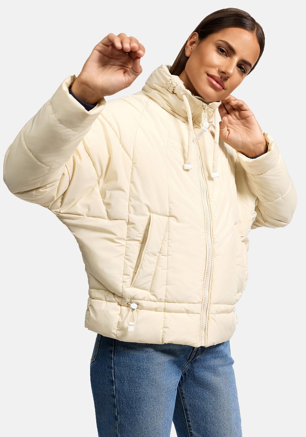 Navahoo Steppjacke "Luftzauber 14", ohne Kapuze, Gesteppte Damen Übergangsj günstig online kaufen
