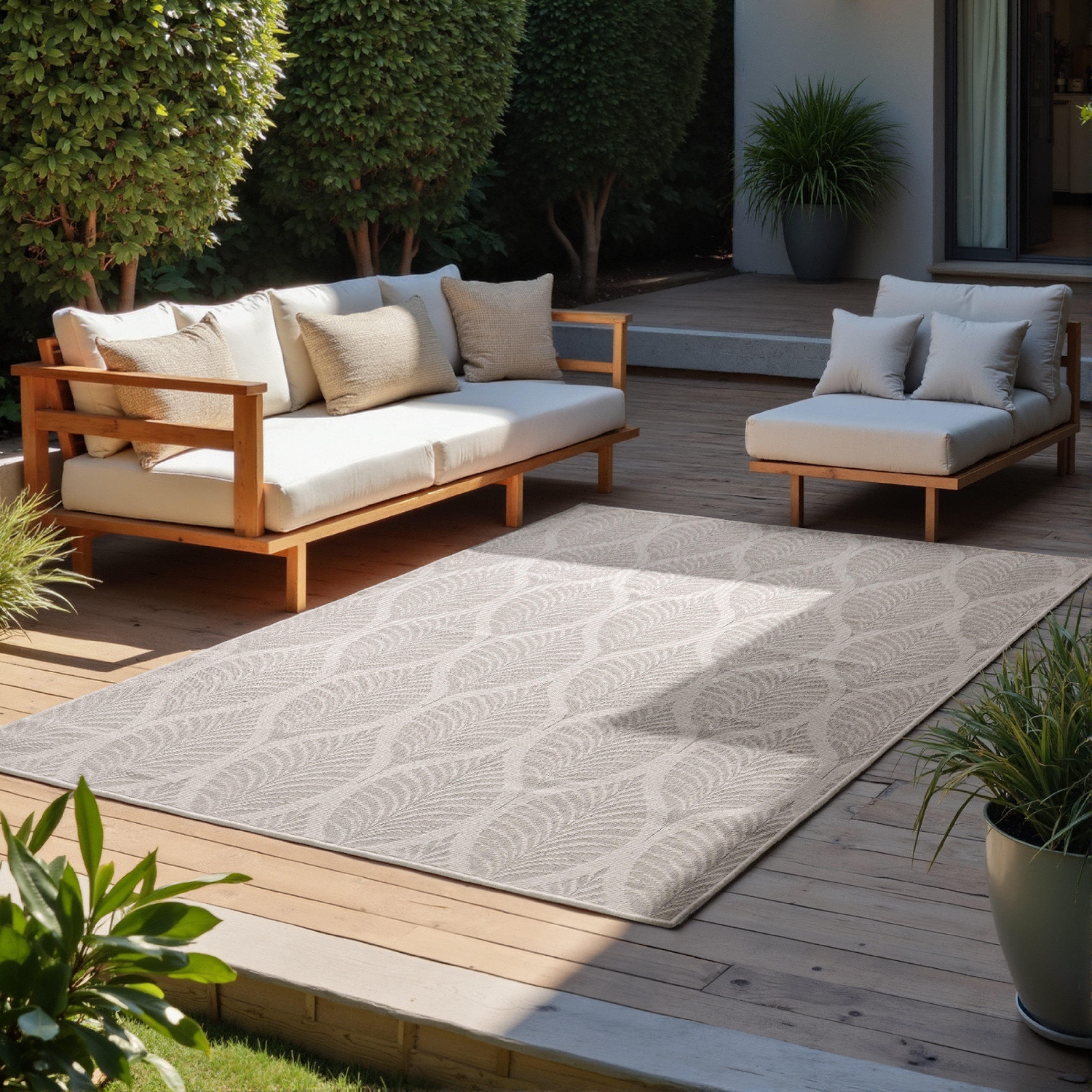 HANSE Home Outdoorteppich »Liora Wendeteppich«, rechteckig, 5 mm Höhe, Läuf günstig online kaufen