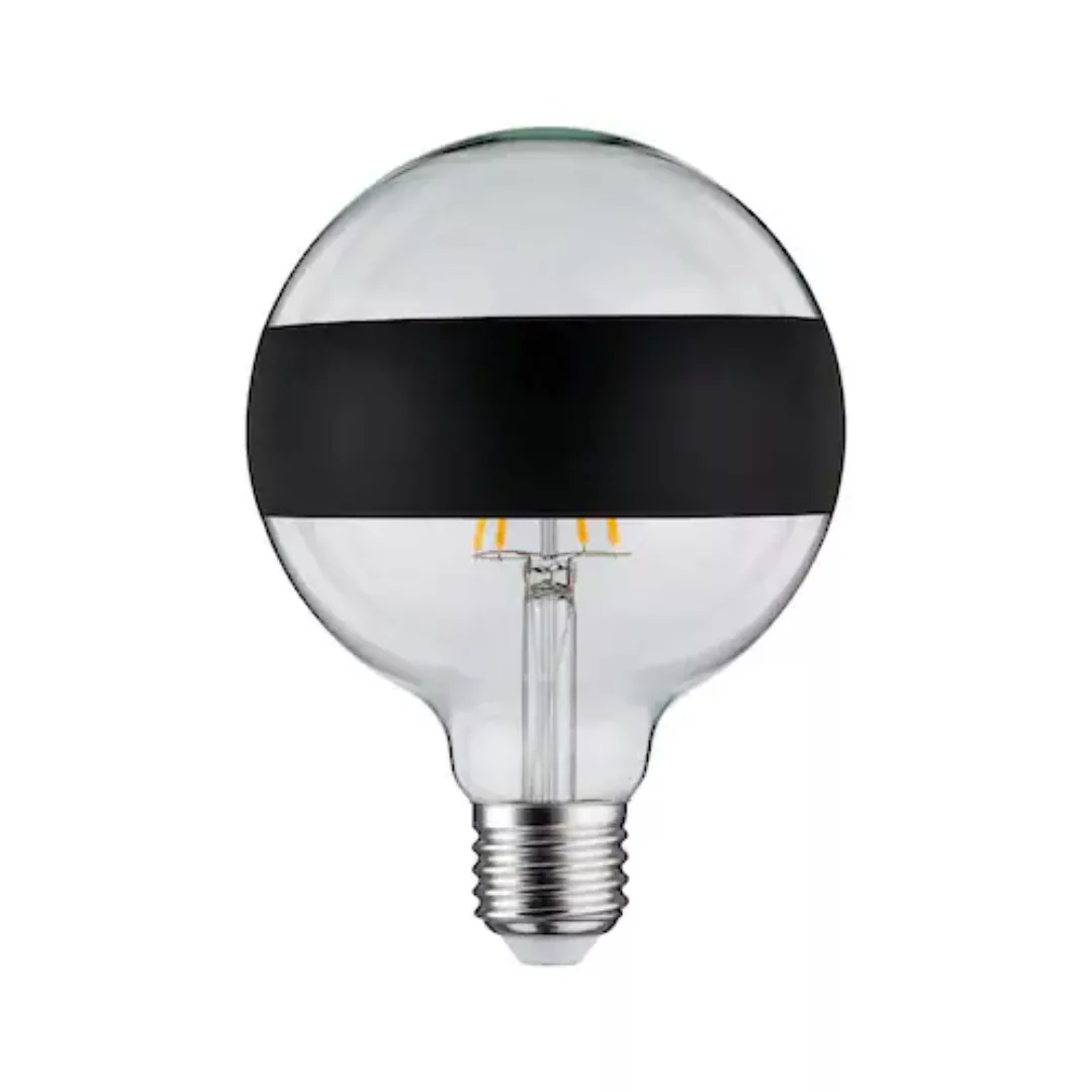 Paulmann LED-Leuchtmittel »G125 Ringspiegel 640lm 2700K 6,5W 230V schwarz m günstig online kaufen