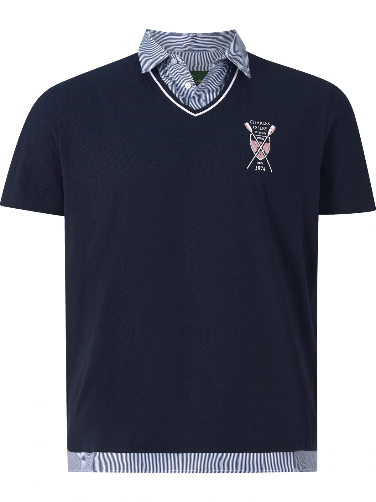 Charles Colby Poloshirt "Poloshirt EARL WILLERS", mit Business-Kragen günstig online kaufen