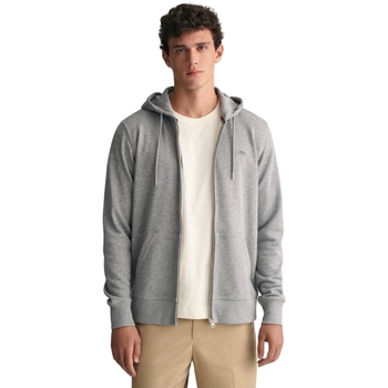 Gant Kapuzensweatjacke "REG SHIELD FULL ZIP HOODIE", mit Logostickerei auf günstig online kaufen