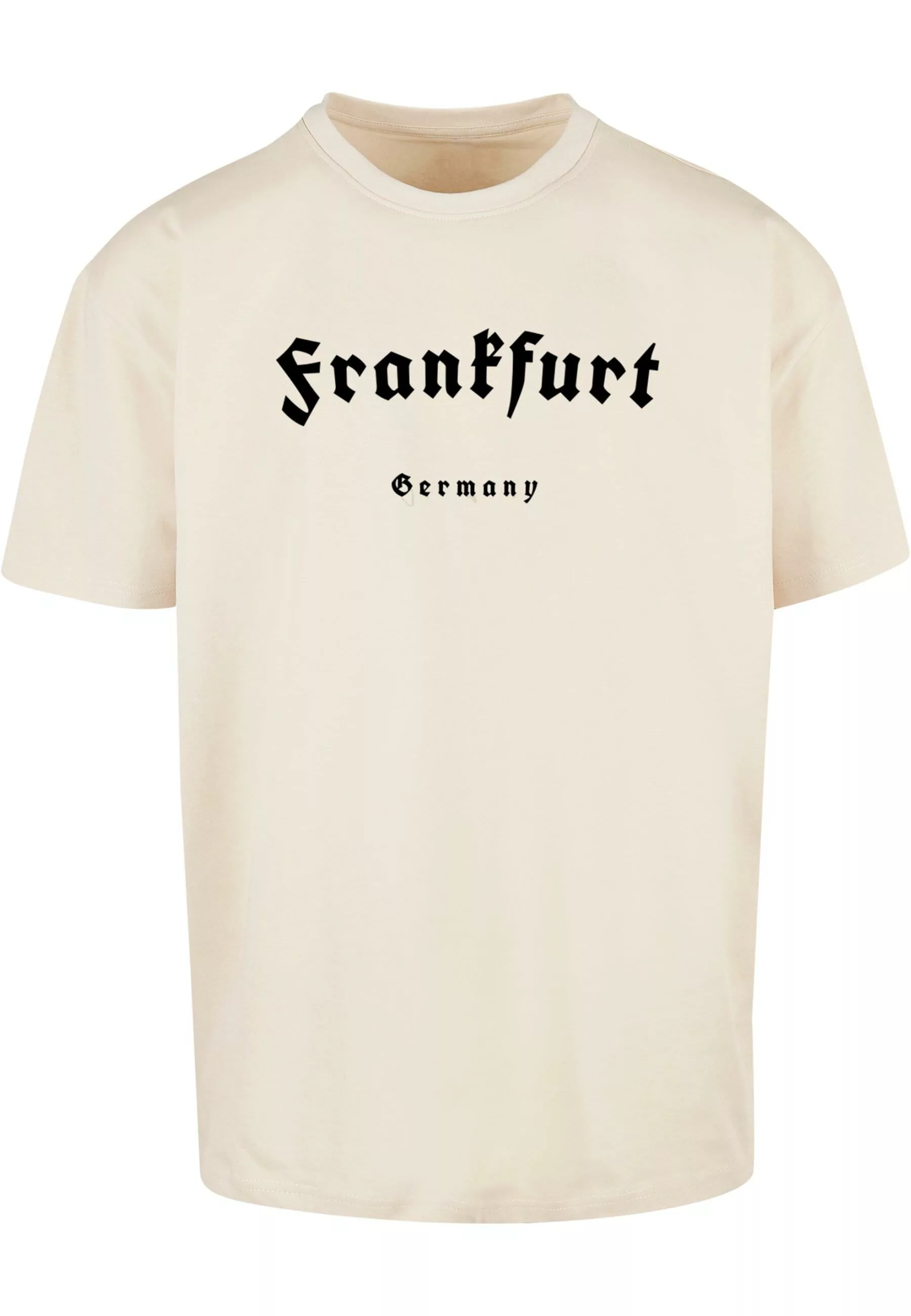 Merchcode T-Shirt "Merchcode Herren Frankfurt Heavy Oversize Tee-BY102" günstig online kaufen