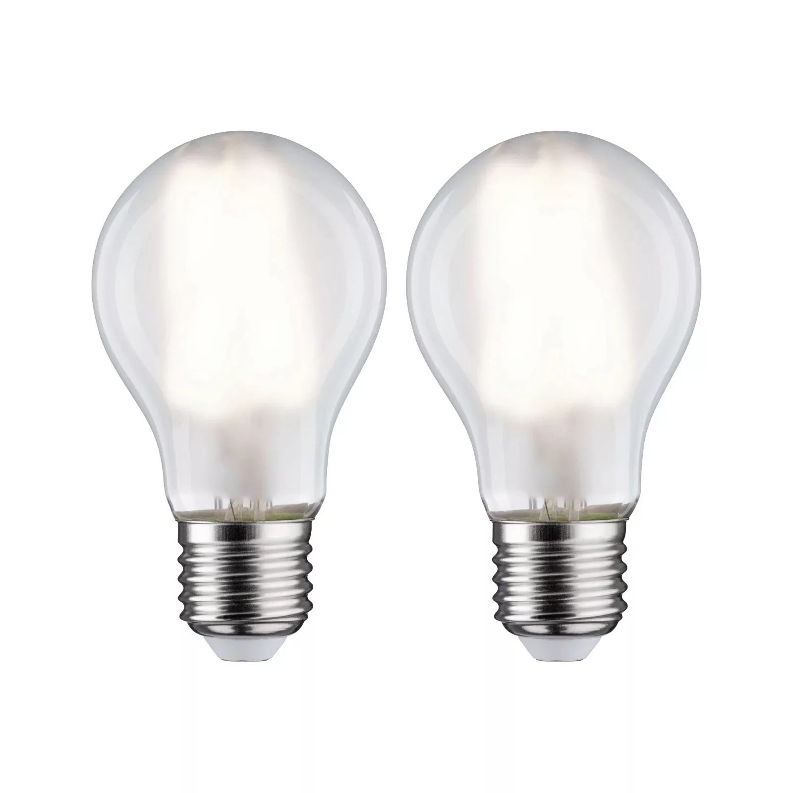 Paulmann LED-Lampe E27 7W 4.000K matt 2er-Pack günstig online kaufen