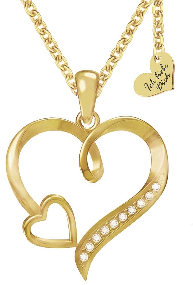 Limana Herzkette Halskette Damen Silber 925 günstig online kaufen