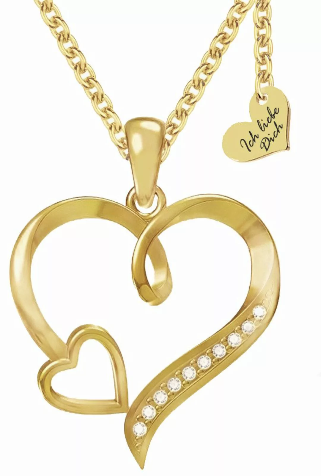 Limana Herzkette Halskette Damen Silber 925 günstig online kaufen