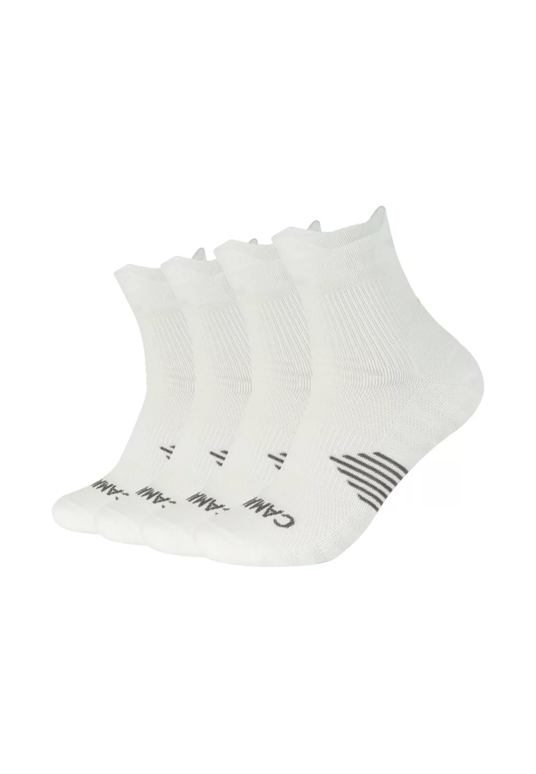 Camano Kurzsocken "function", (4er Pack), Performance Socks, Fußgewölbe-Stü günstig online kaufen