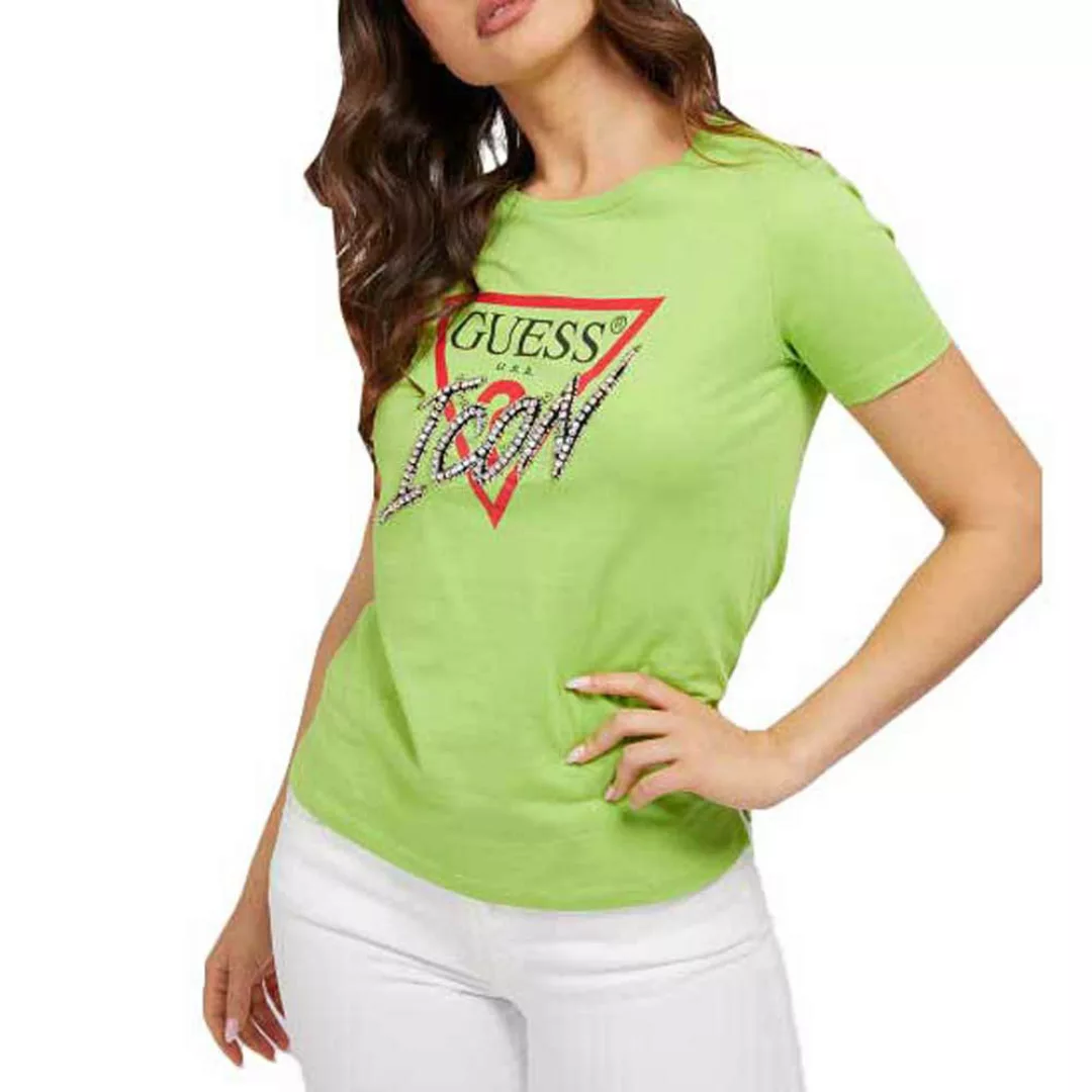 Guess Icon Kurzärmeliges T-shirt M Spring Field günstig online kaufen