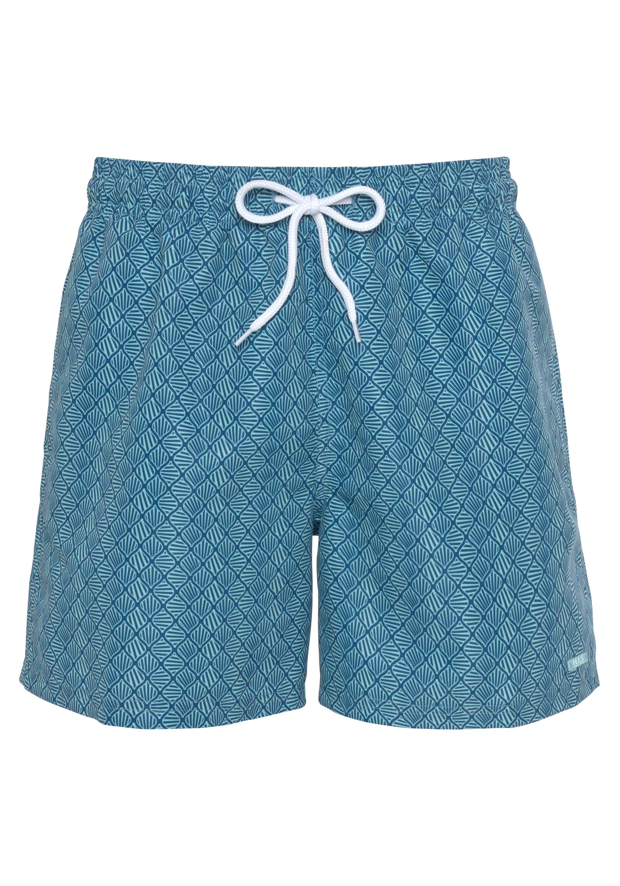 H.I.S Badeshorts mit Alloverdruck günstig online kaufen