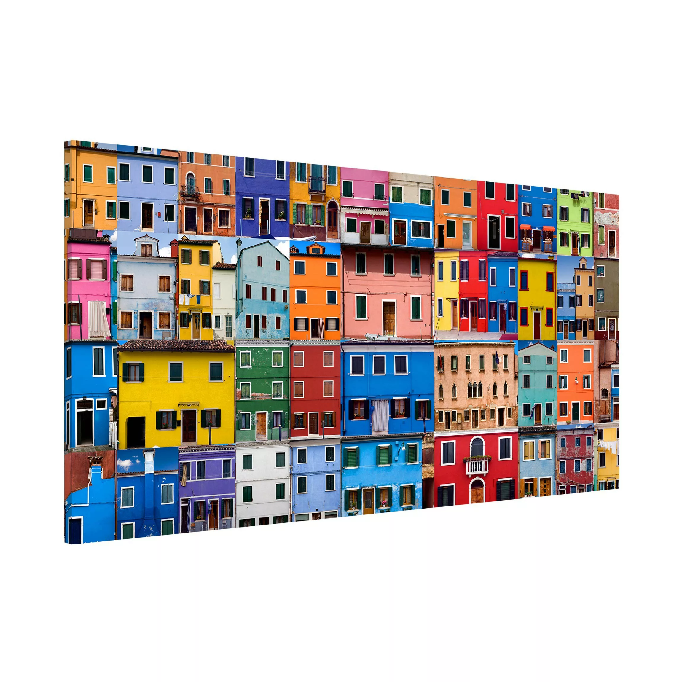 Magnettafel Muster & Textur - Querformat 2:1 Venezianische Häuser günstig online kaufen