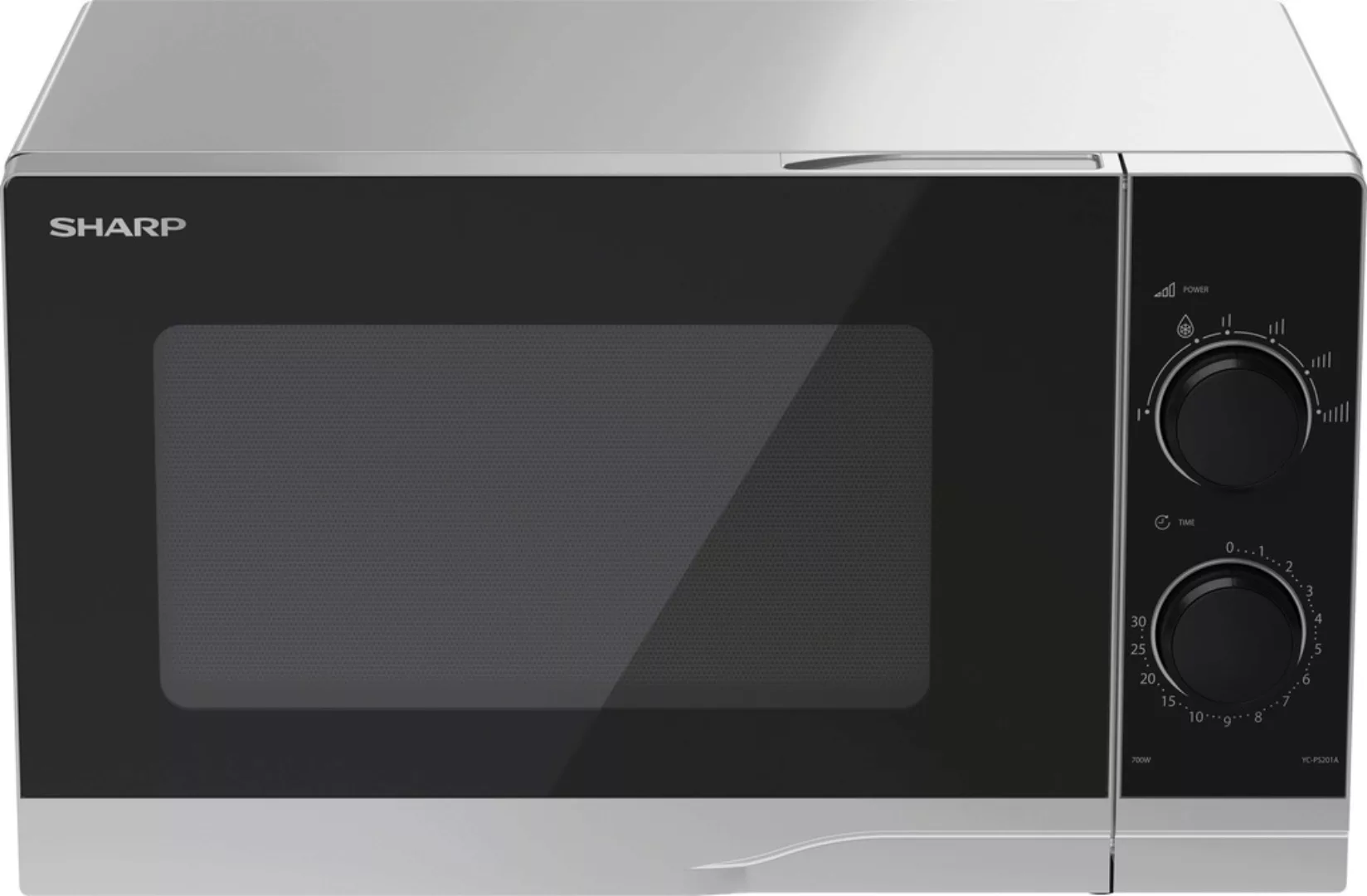 Sharp Mikrowelle »YC-PS201AE-S«, Mikrowelle, 700 W günstig online kaufen