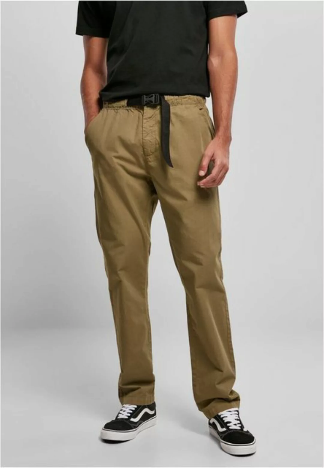 URBAN CLASSICS Stoffhose "Urban Classics Herren Straight Leg Chino with Bel günstig online kaufen