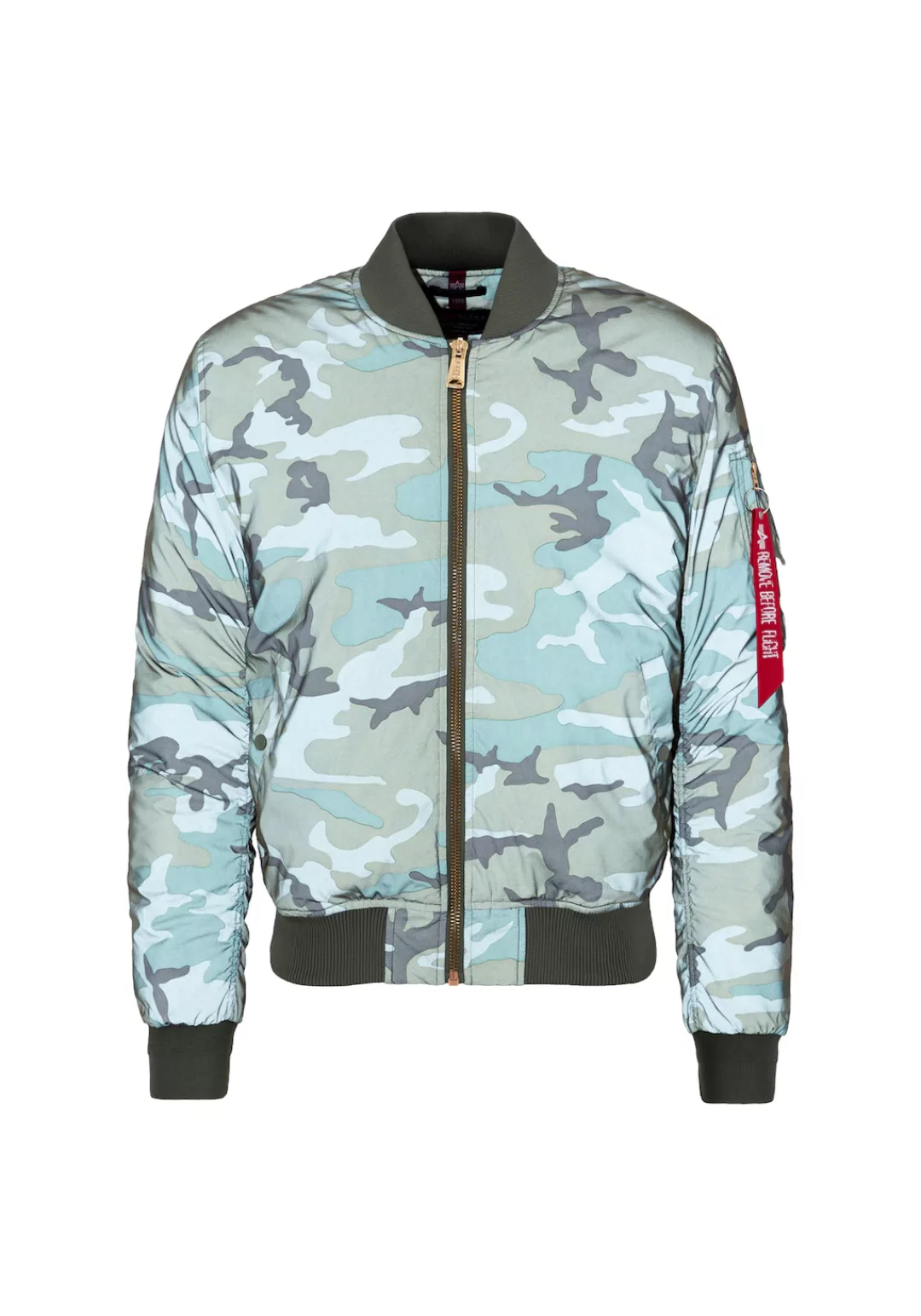 Alpha Industries Bomberjacke "MA-1 VF 59 Refl. Camo Bomberjacke" günstig online kaufen