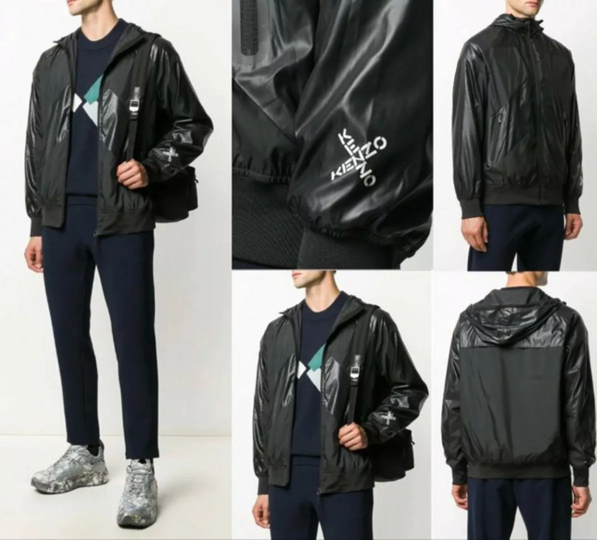 KENZO Winterjacke KENZO LITTLE X Jacket Bomber Hooded Blouson Mantel Coat P günstig online kaufen
