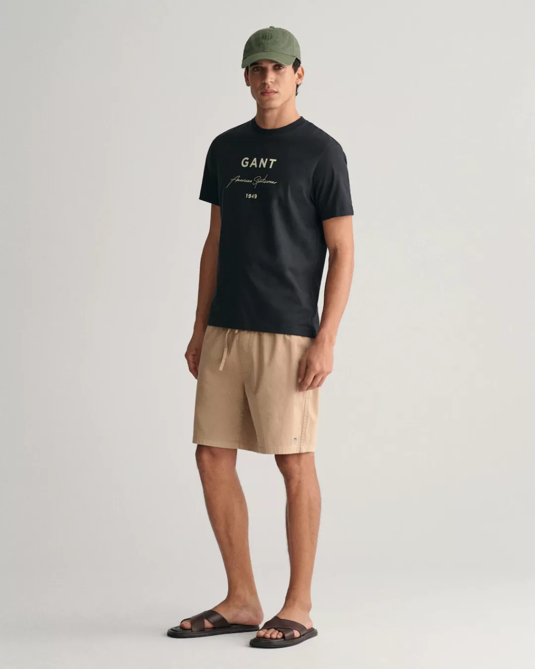 Gant Shorts "DRAWSTRING LOGO SHORTS", mit elastischem Bund und Kordelzug günstig online kaufen