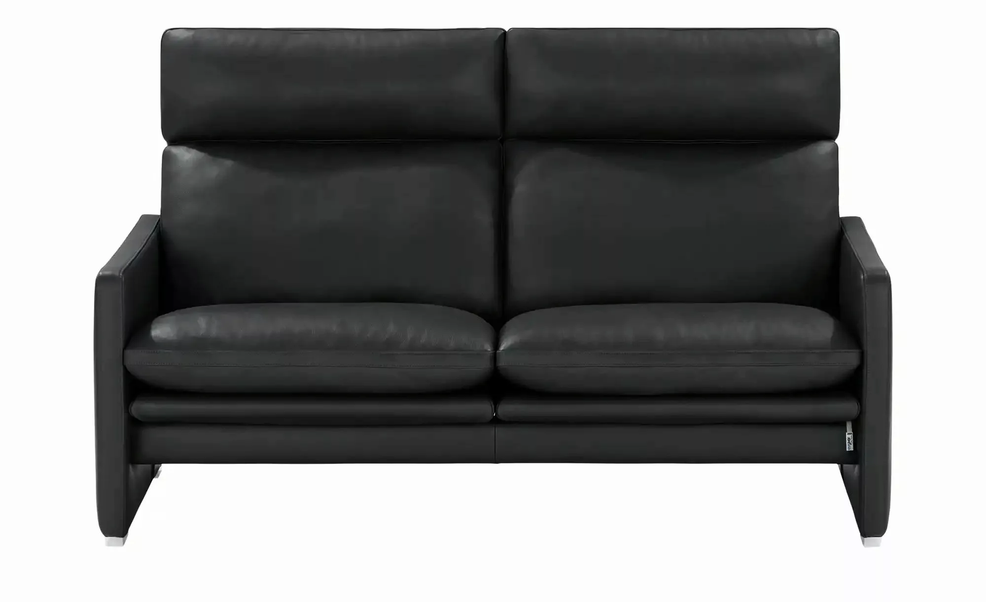 erpo just relax Ledersofa  JR 290 Trento ¦ schwarz ¦ Maße (cm): B: 157 H: 9 günstig online kaufen