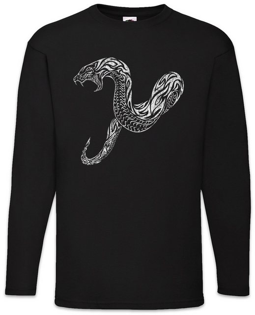 Urban Backwoods Langarmshirt Tribal Snake Langarm T-Shirt Schlange Tattoo O günstig online kaufen