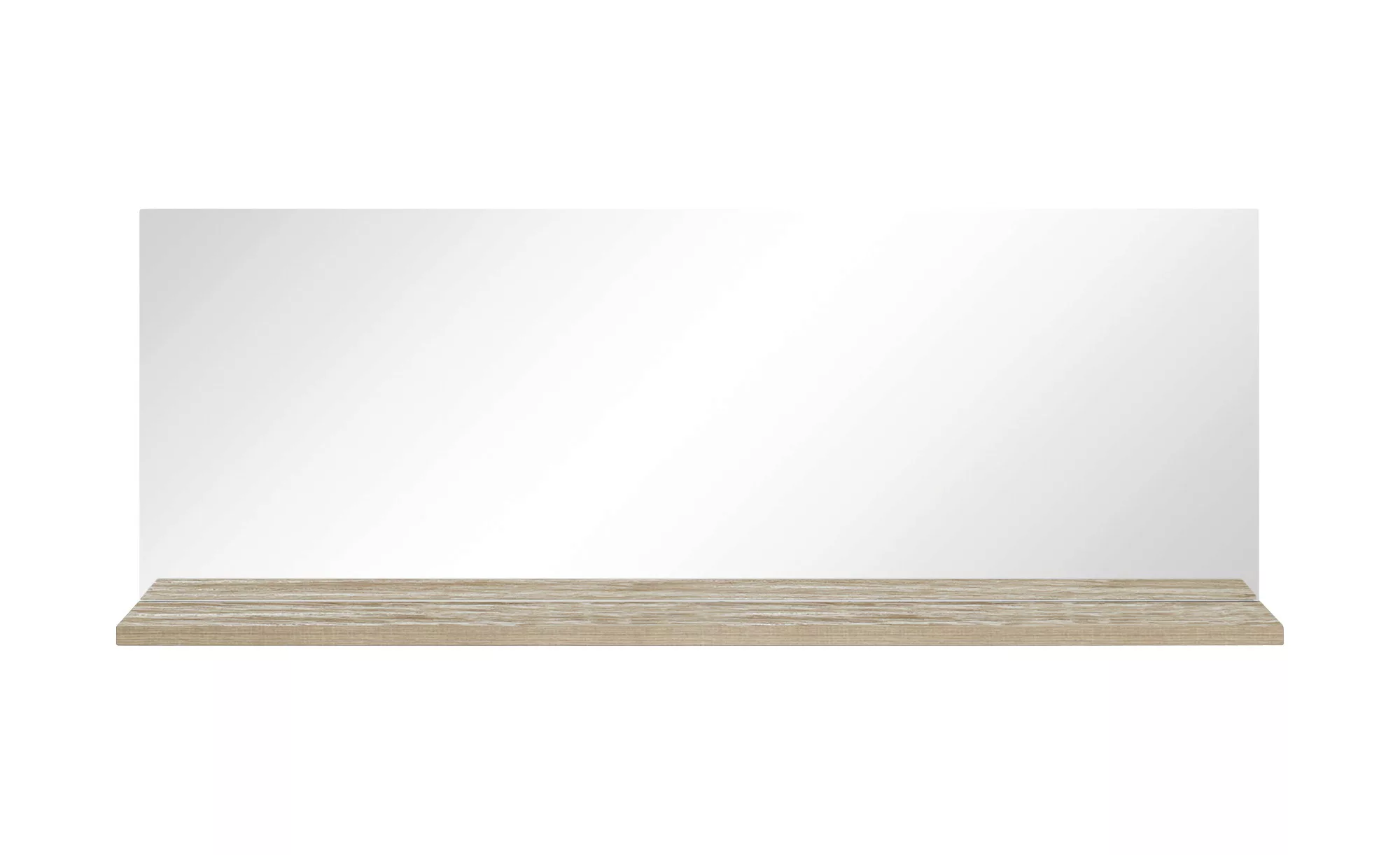Spiegel 129 x 47 cm Titan ¦ holzfarben ¦ Holzwerkstoff ¦ Maße (cm): B: 129 günstig online kaufen