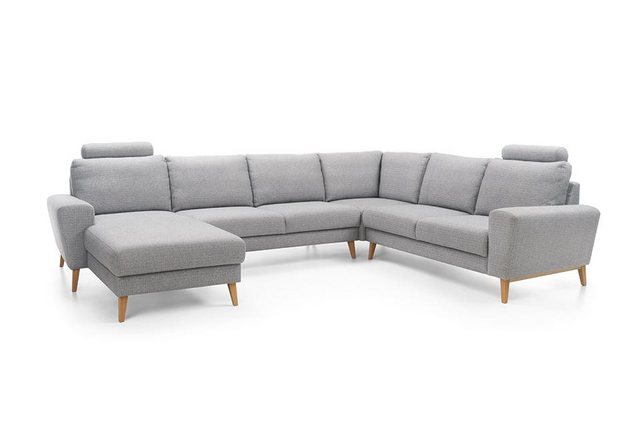 Xlmoebel Ecksofa U-förmiges Schlafsofa Wohnlandschaft mit Ecke - Sofa Couch günstig online kaufen