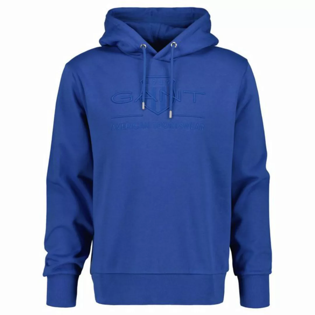 Gant Sweatshirt Herren Hoodie - REGULAR TONAL SHIELD HOODIE günstig online kaufen