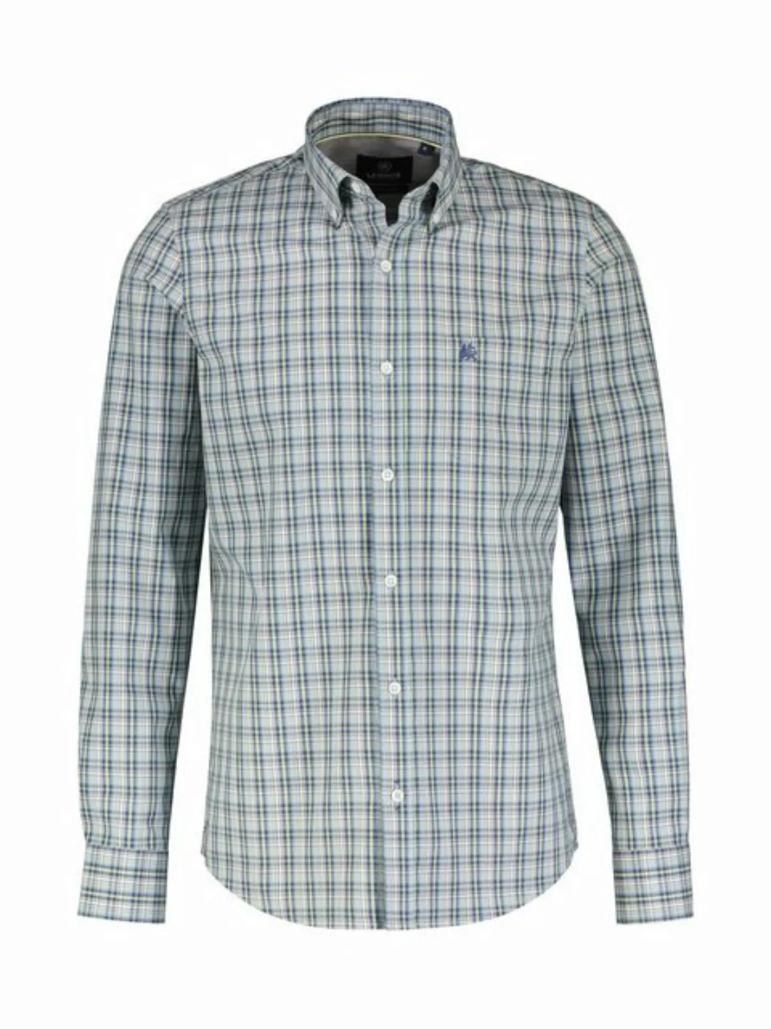 LERROS Karohemd LERROS Kariertes Herrenhemd mit Button-down-Kragen günstig online kaufen