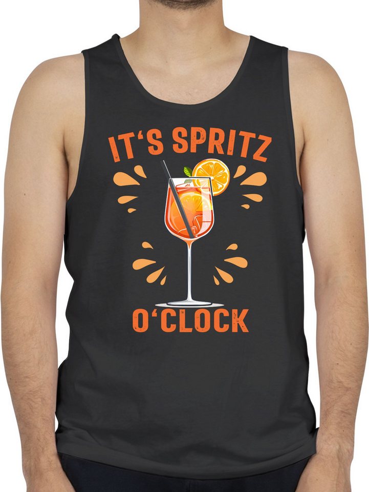 Shirtracer Tanktop Its Spritz o Clock Lustiges Geschenk Aperol Spritz Kostü günstig online kaufen