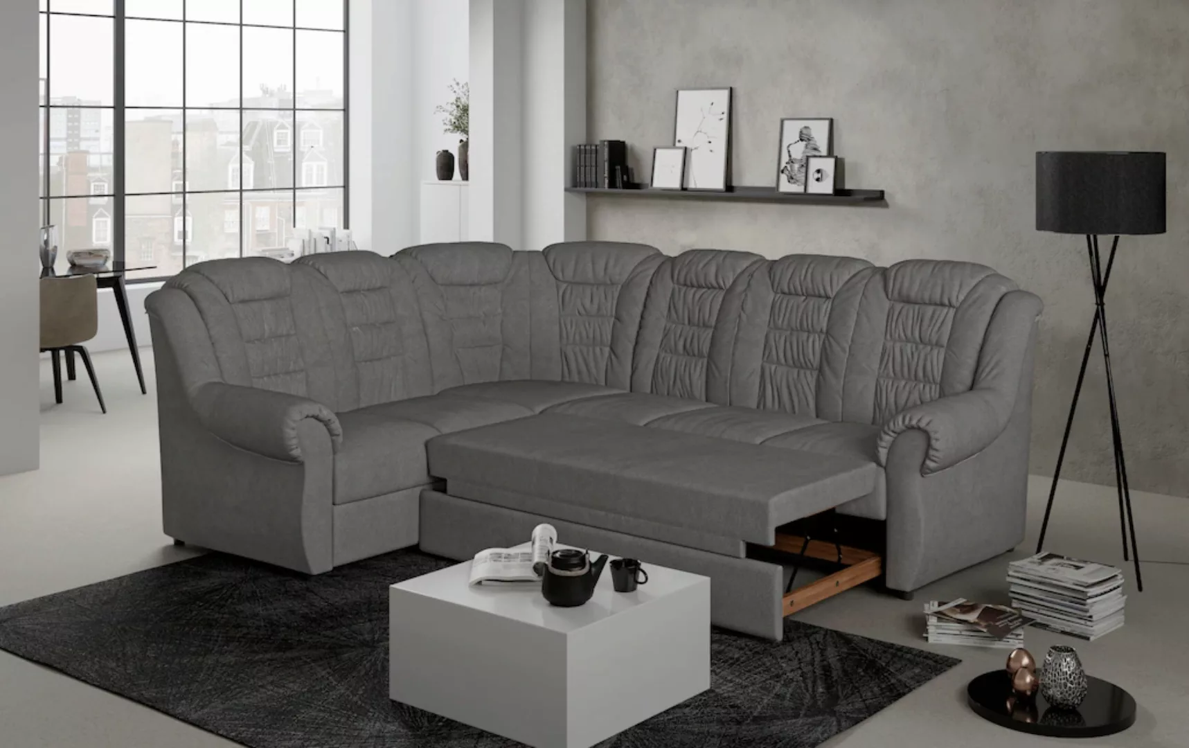 Home affaire Ecksofa "Boston L-Form" günstig online kaufen