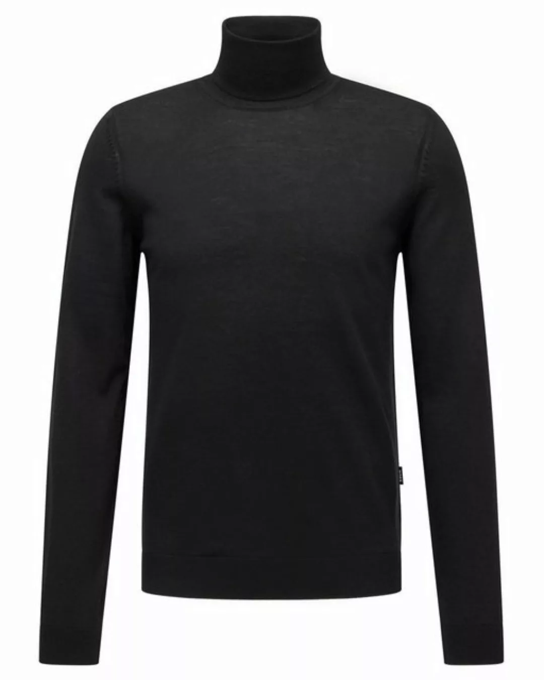 BOSS Strickpullover Herren Rollkragenpullover MUSSO-P aus Wolle (1-tlg) günstig online kaufen