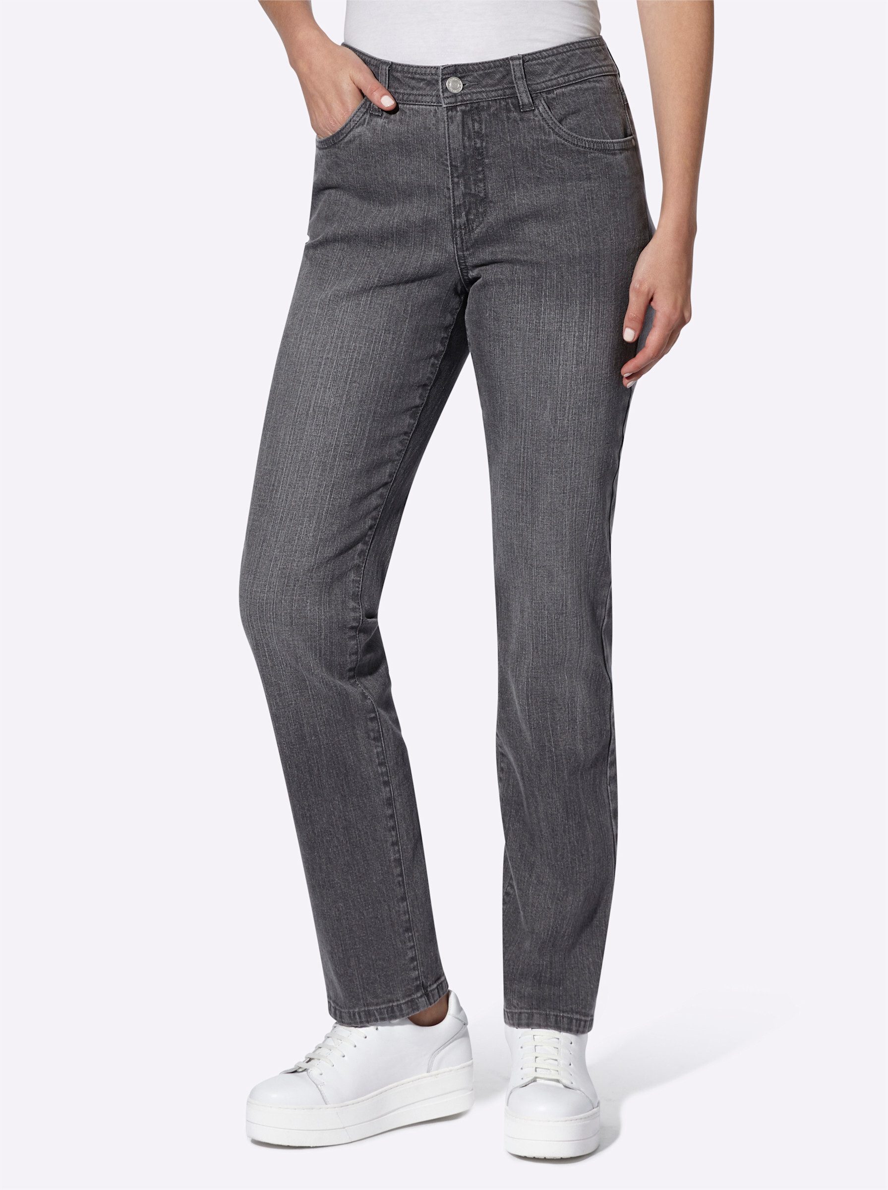 Casual Looks 5-Pocket-Jeans, (1 tlg.) günstig online kaufen